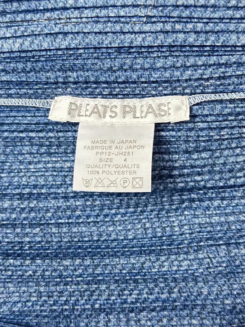 Issey Miyake Issey Miyake Pleats Please Denim Dress - dmc Size US 30 / EU 46 - 3 Thumbnail
