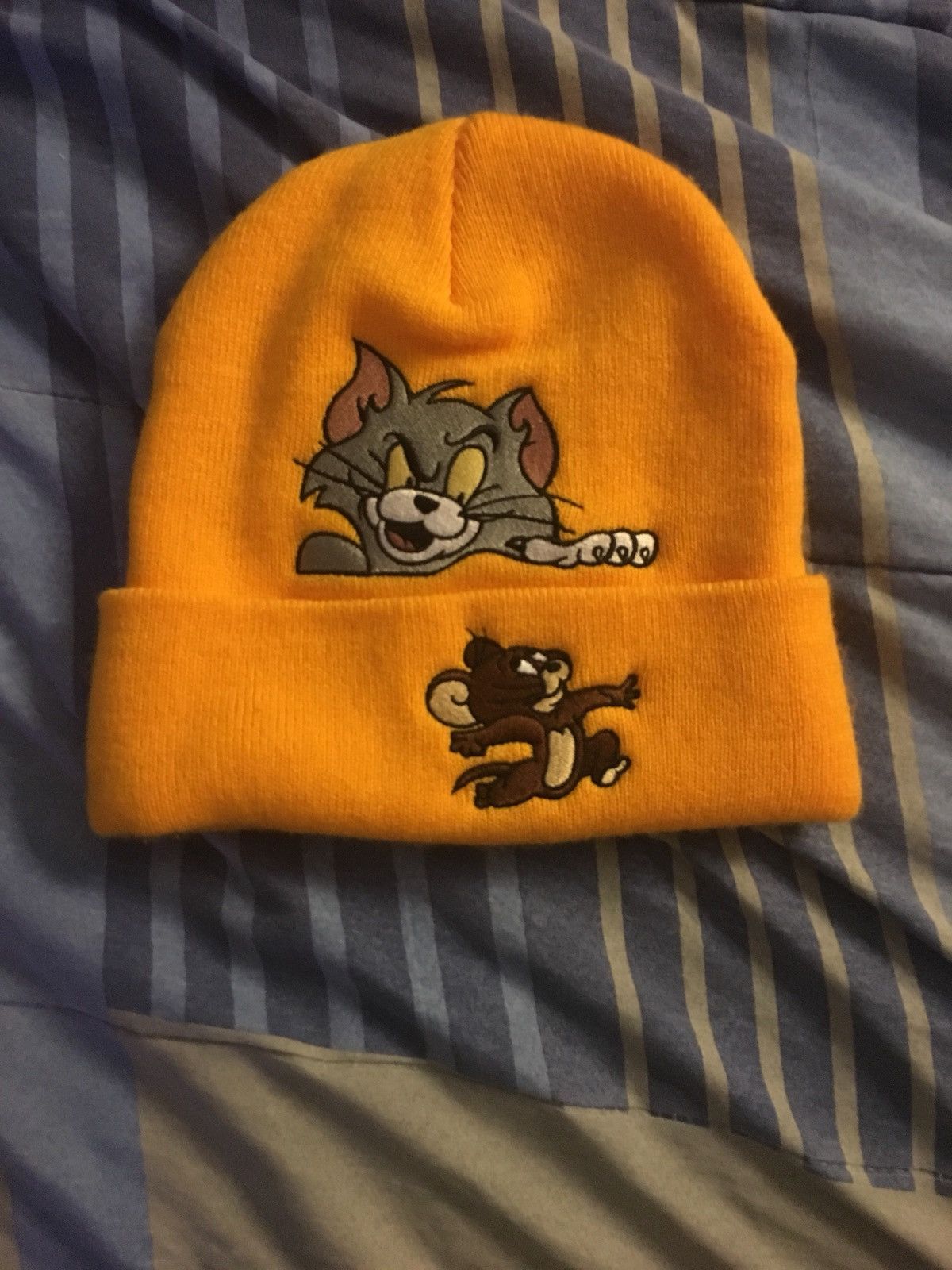 Supreme Supreme/Tom & Jerry Beanie yellow | Grailed