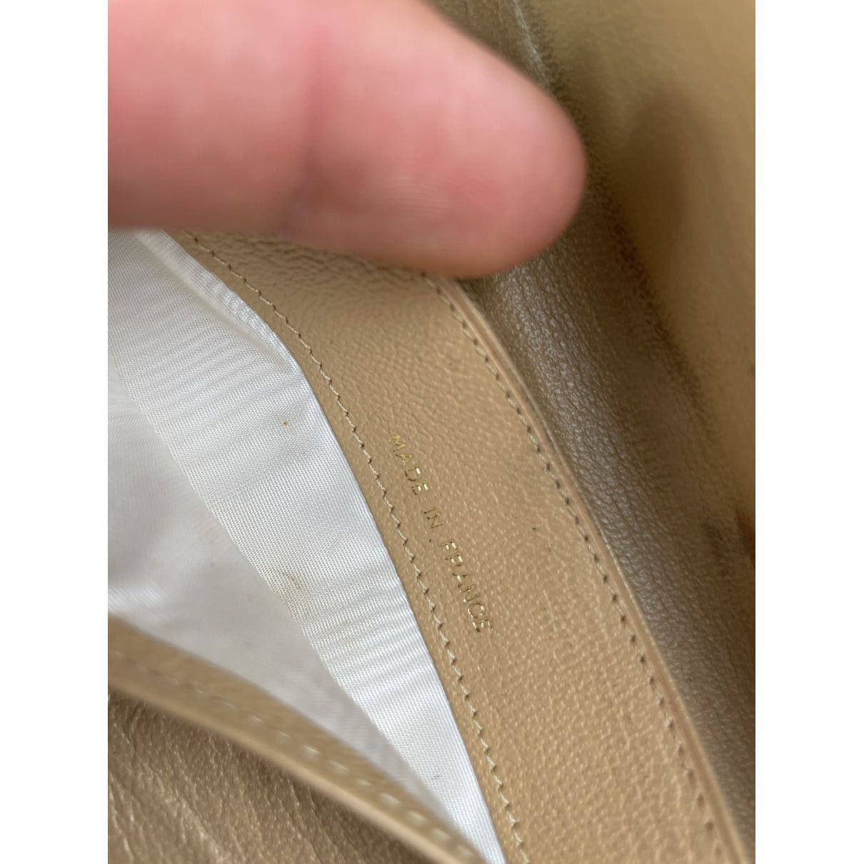 Chanel Timeless/Classique Beige Leather Wallet Size ONE SIZE - 3 Thumbnail