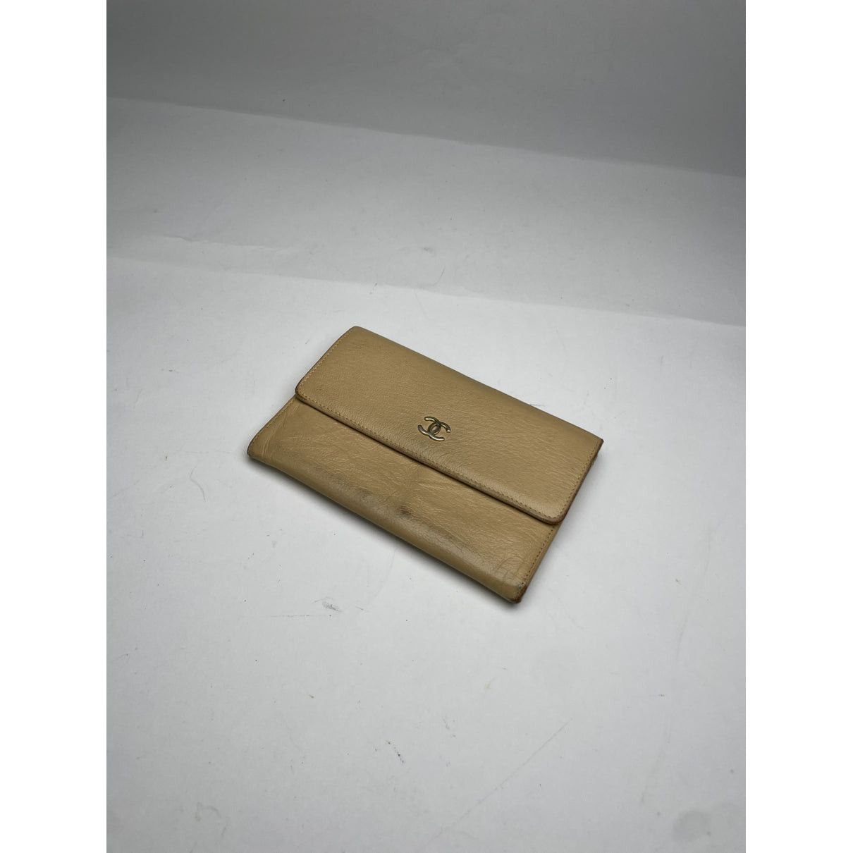 Chanel Timeless/Classique Beige Leather Wallet Size ONE SIZE - 5 Thumbnail