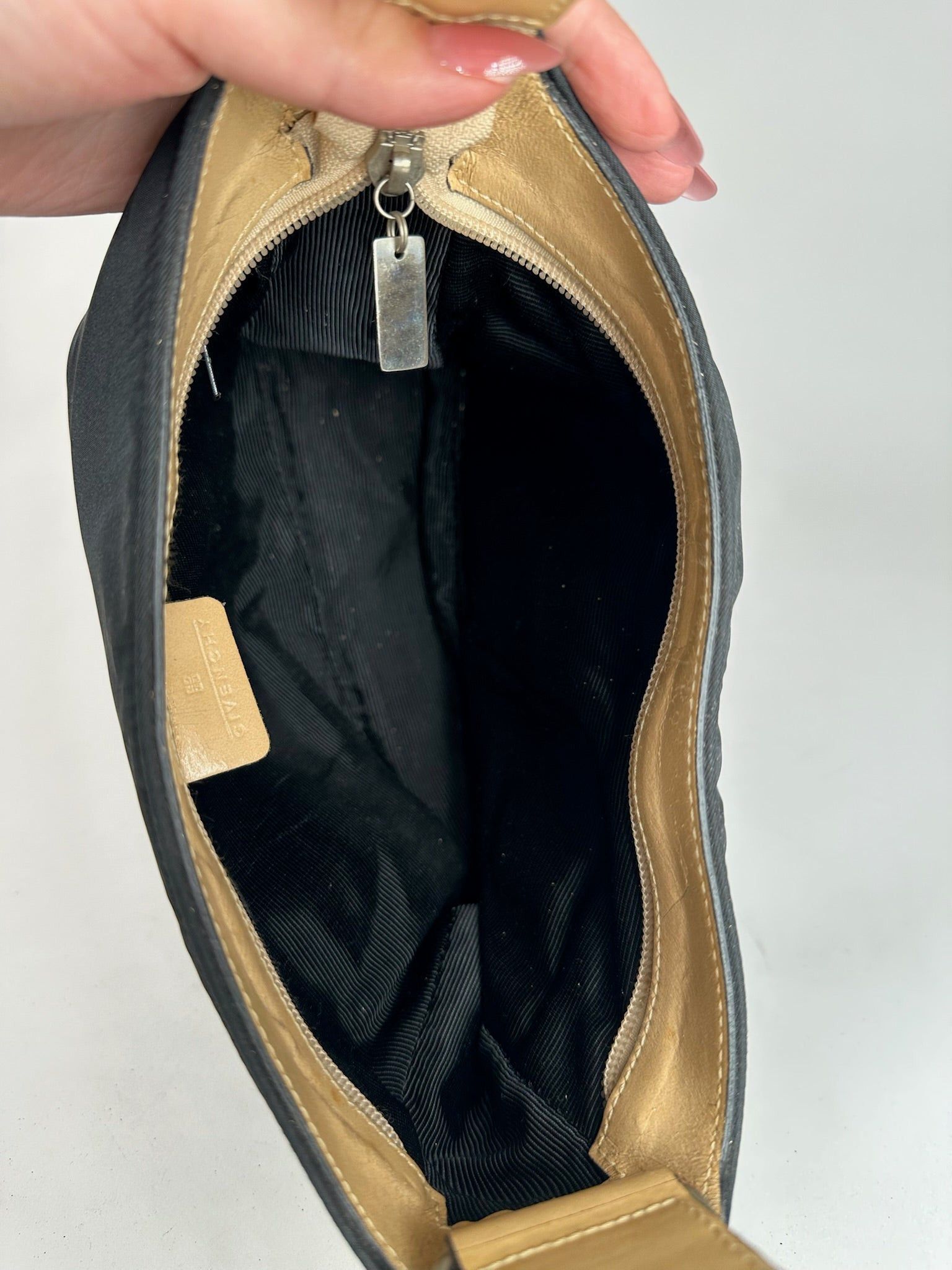 Givenchy Vintage 4G Leather canvas Bag black brown Size ONE SIZE - 5 Thumbnail