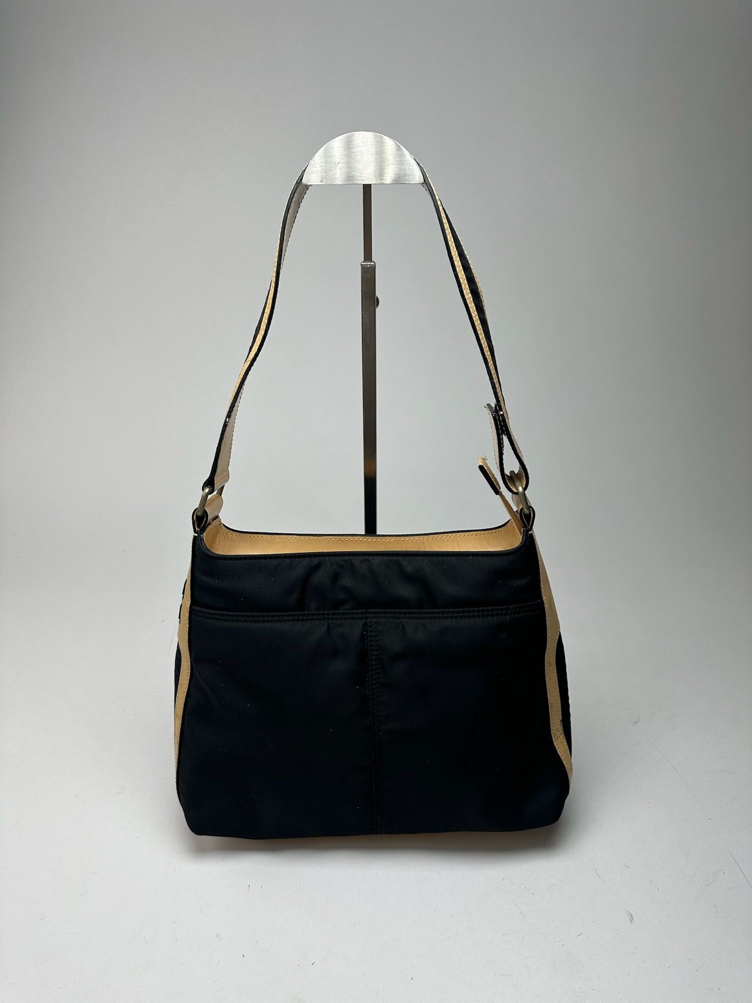 Givenchy Vintage 4G Leather canvas Bag black brown Size ONE SIZE - 3 Thumbnail