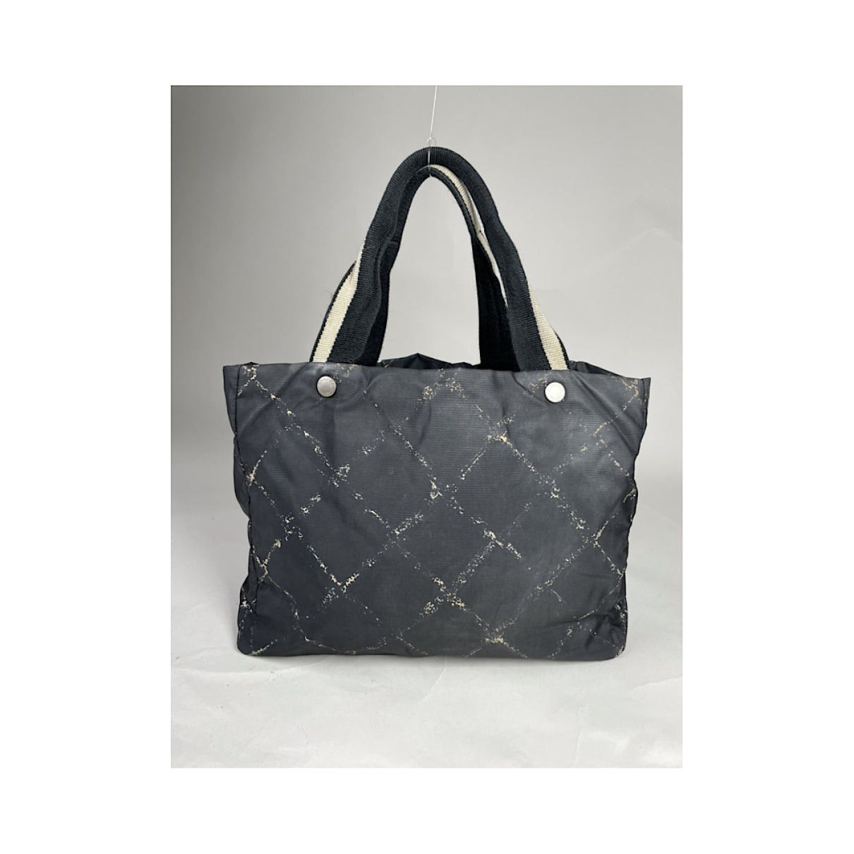 Chanel Cambon Black Polyester Handbag Size ONE SIZE - 3 Thumbnail