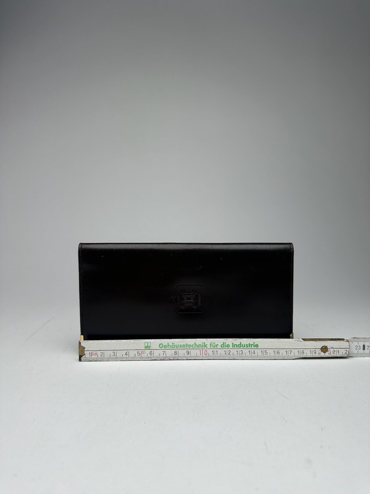 Celine Vintage Leather card holder ID holder black Size ONE SIZE - 12 Thumbnail