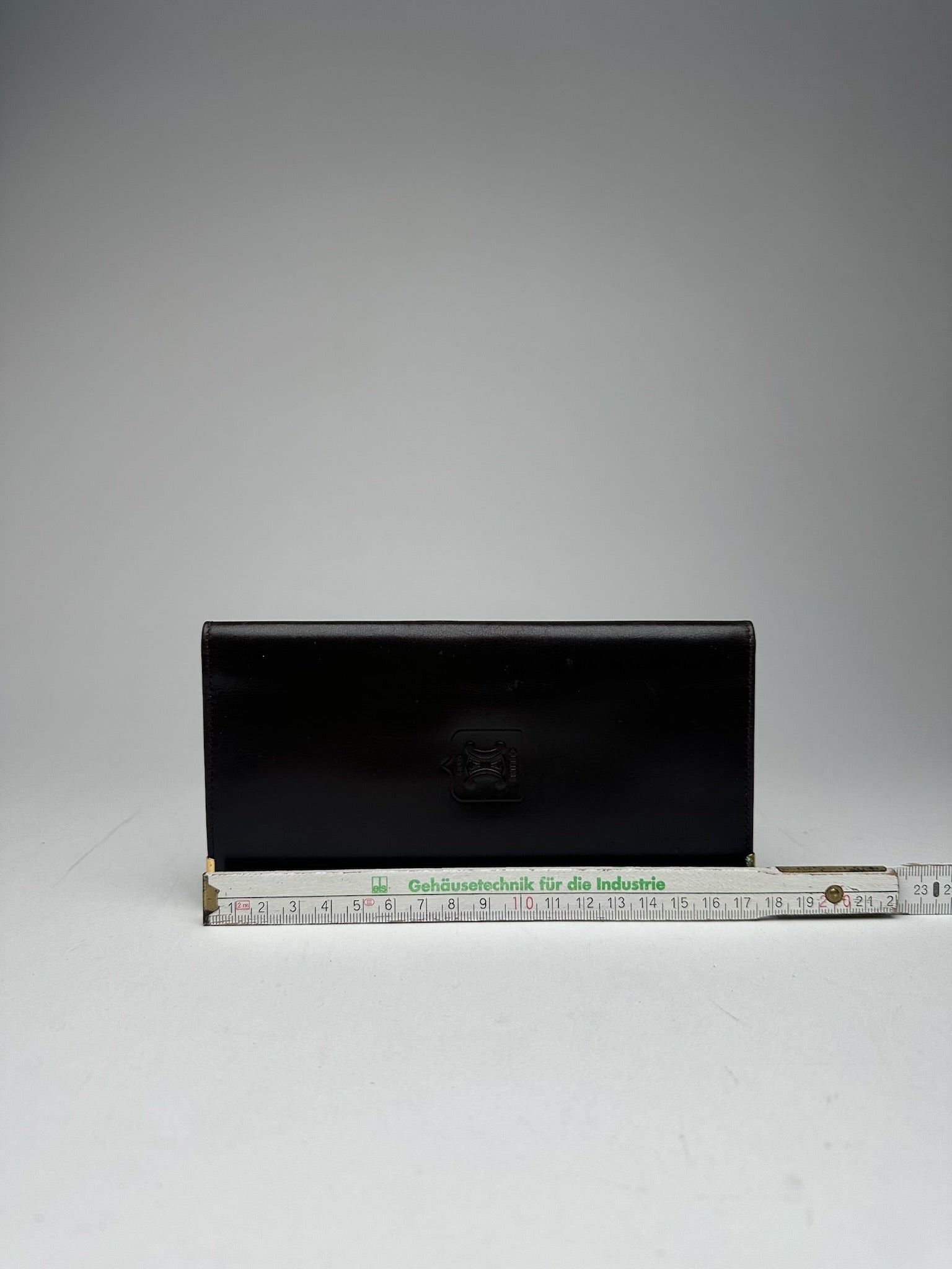 Celine Vintage Leather card holder ID holder black Size ONE SIZE - 11 Thumbnail