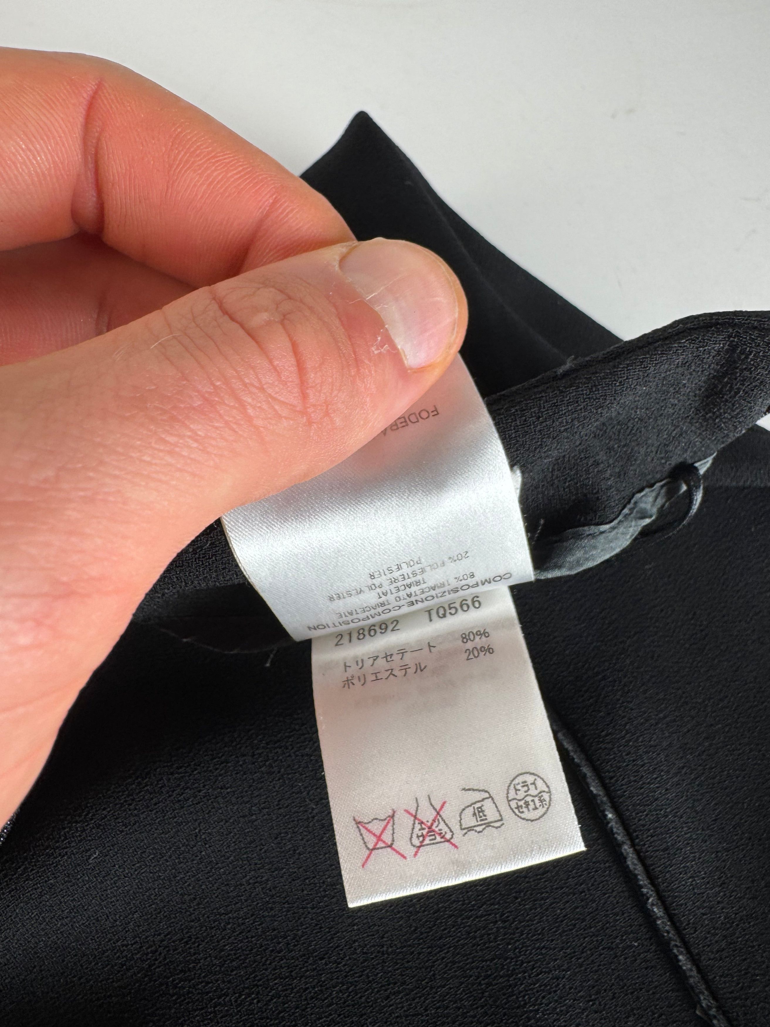 Balenciaga Vintage Pants Black 38/M Size 27" / US 4 / IT 40 - 9 Thumbnail