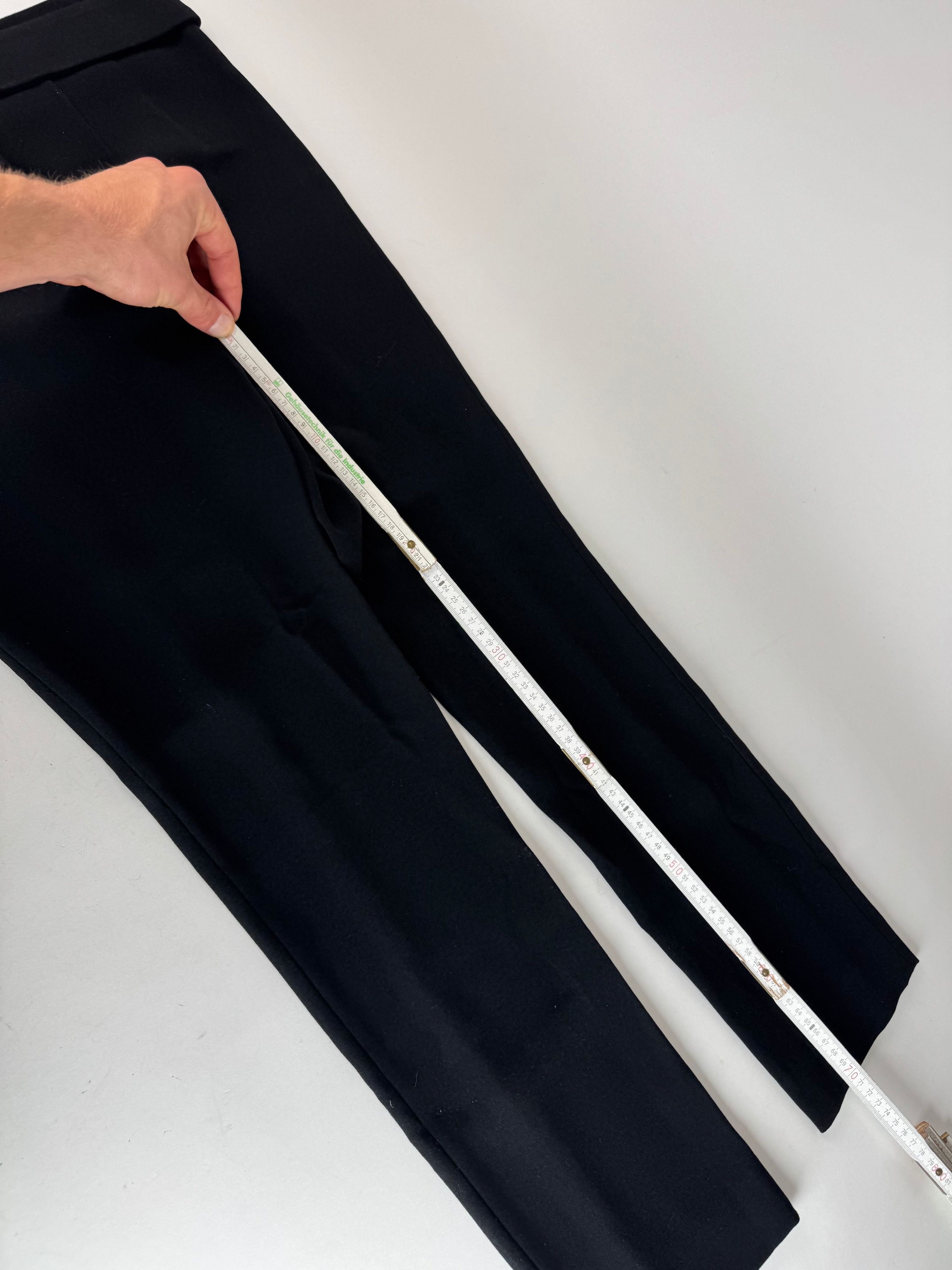 Balenciaga Vintage Pants Black 38/M Size 27" / US 4 / IT 40 - 4 Thumbnail