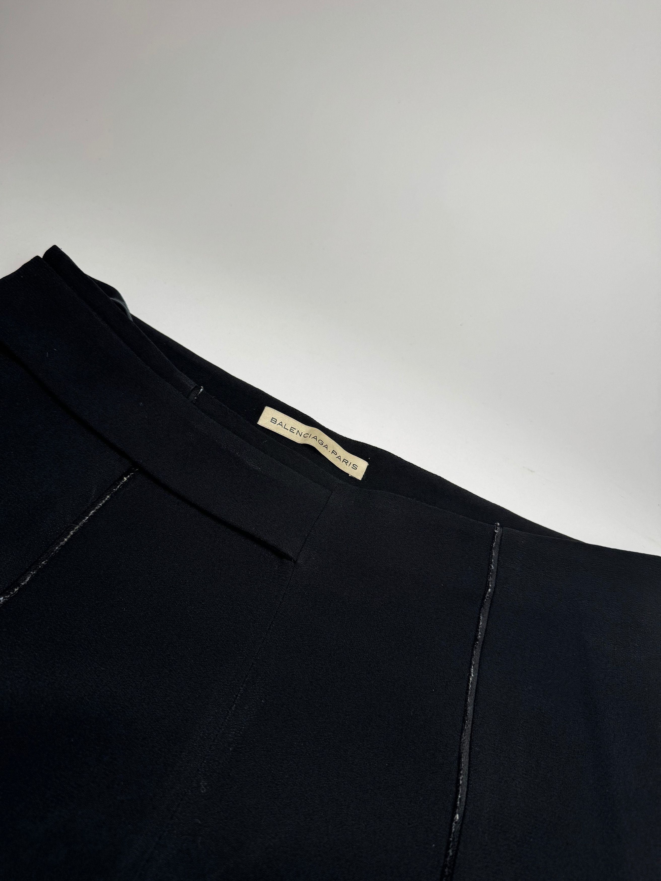 Balenciaga Vintage Pants Black 38/M Size 27" / US 4 / IT 40 - 12 Thumbnail
