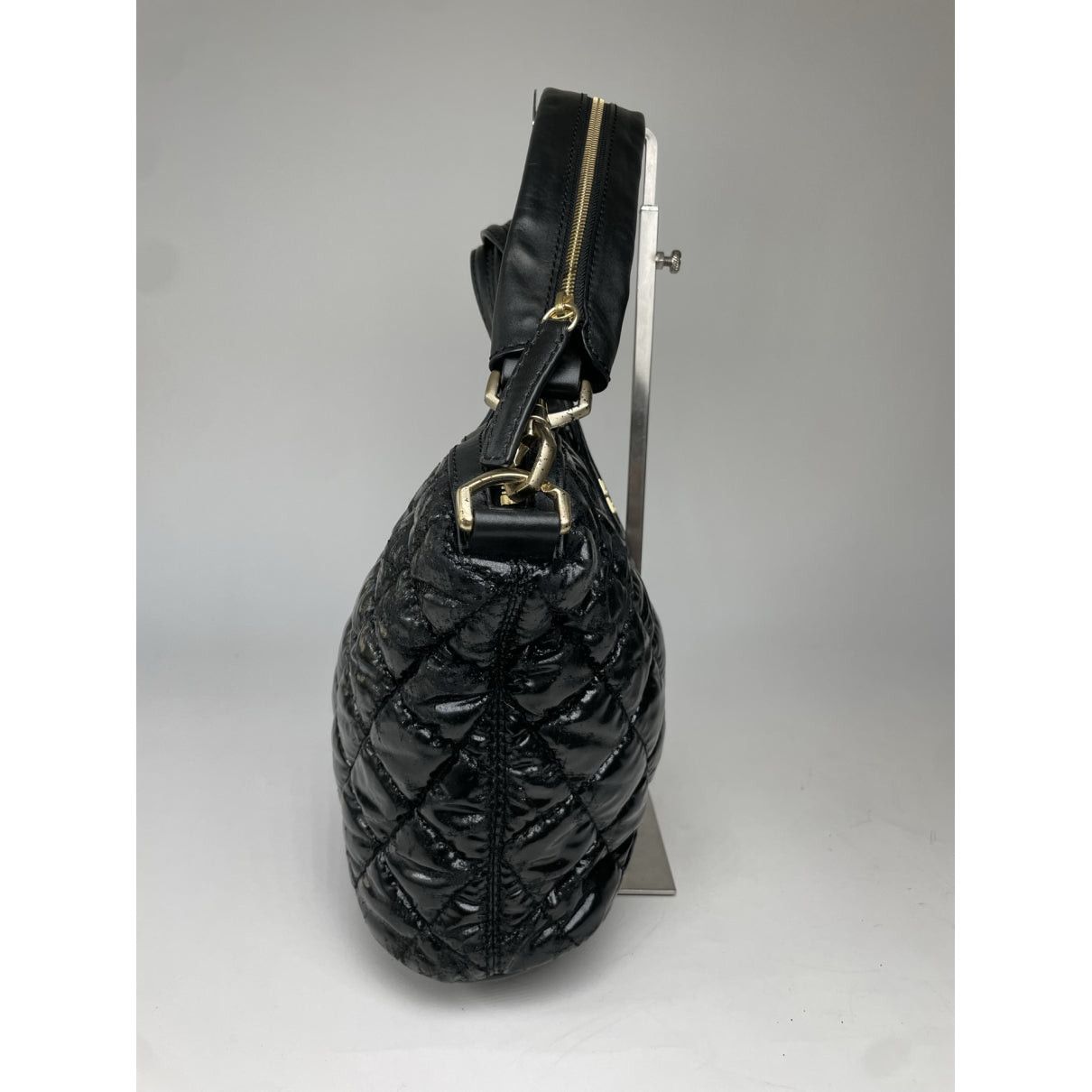 Givenchy Nightingale Black Patent Leather Handbag Size ONE SIZE - 5 Thumbnail