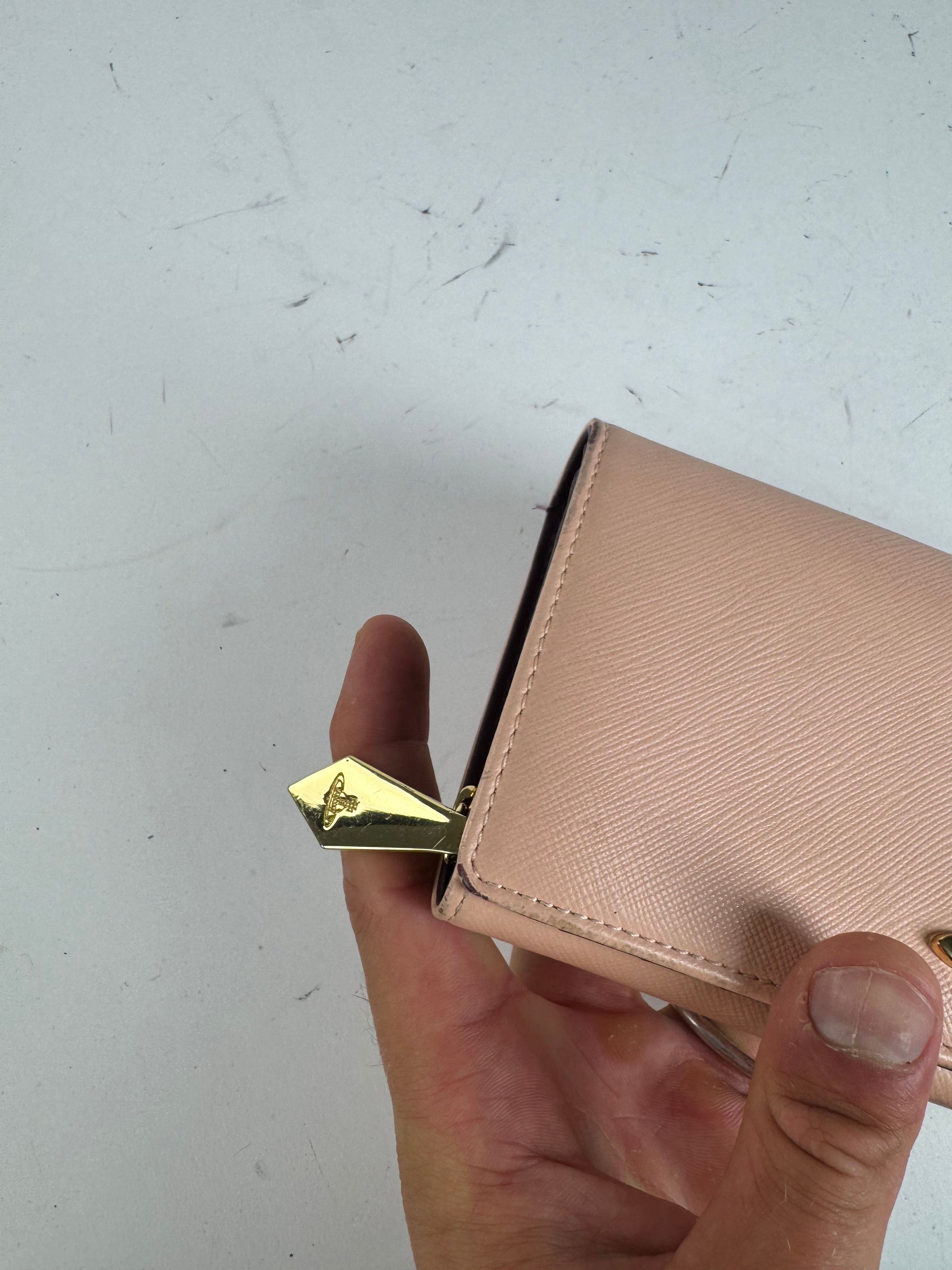 Vivienne Westwood Vintage Leather wallet pink Size ONE SIZE - 4 Thumbnail
