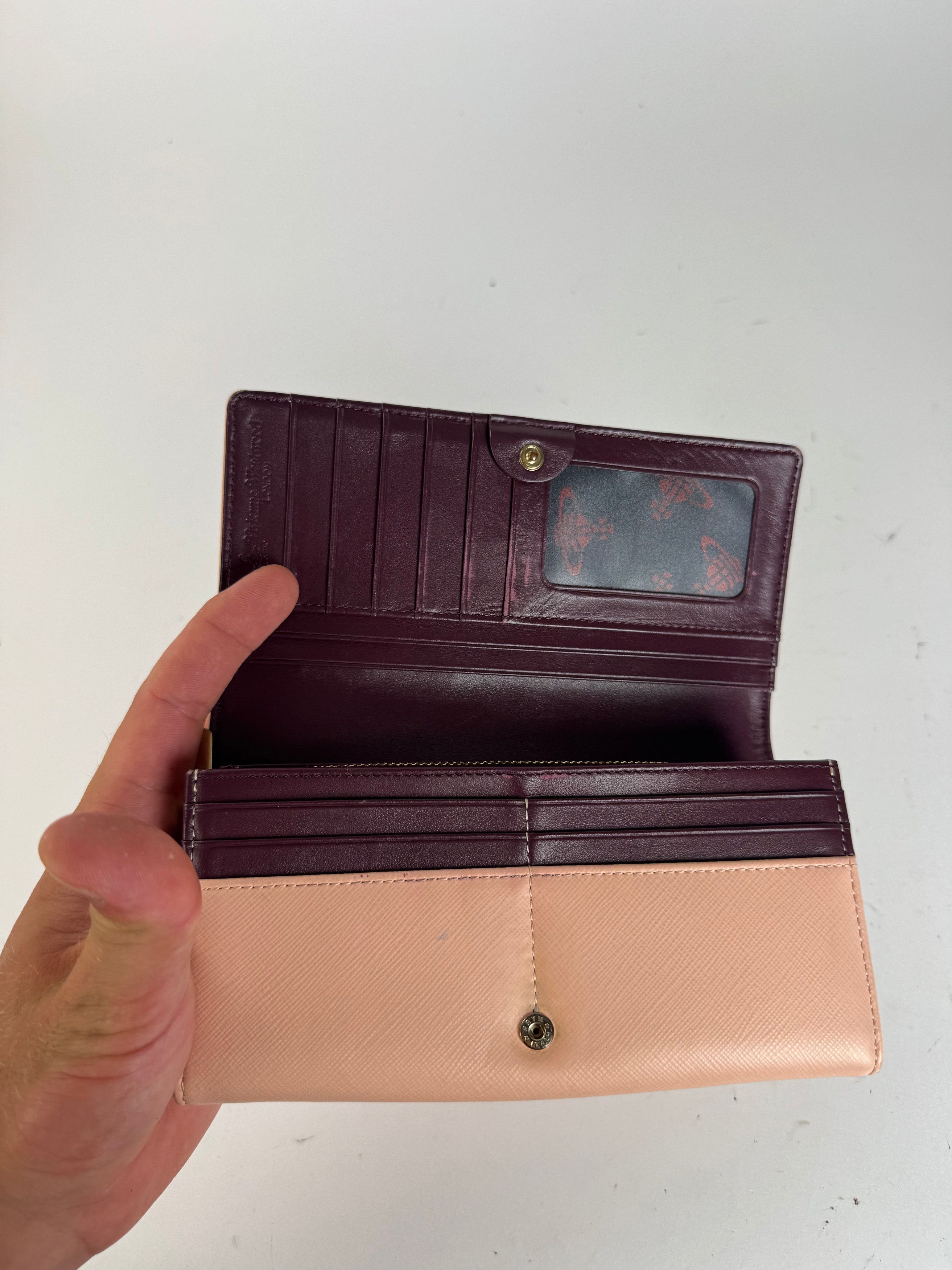 Vivienne Westwood Vintage Leather wallet pink Size ONE SIZE - 10 Thumbnail