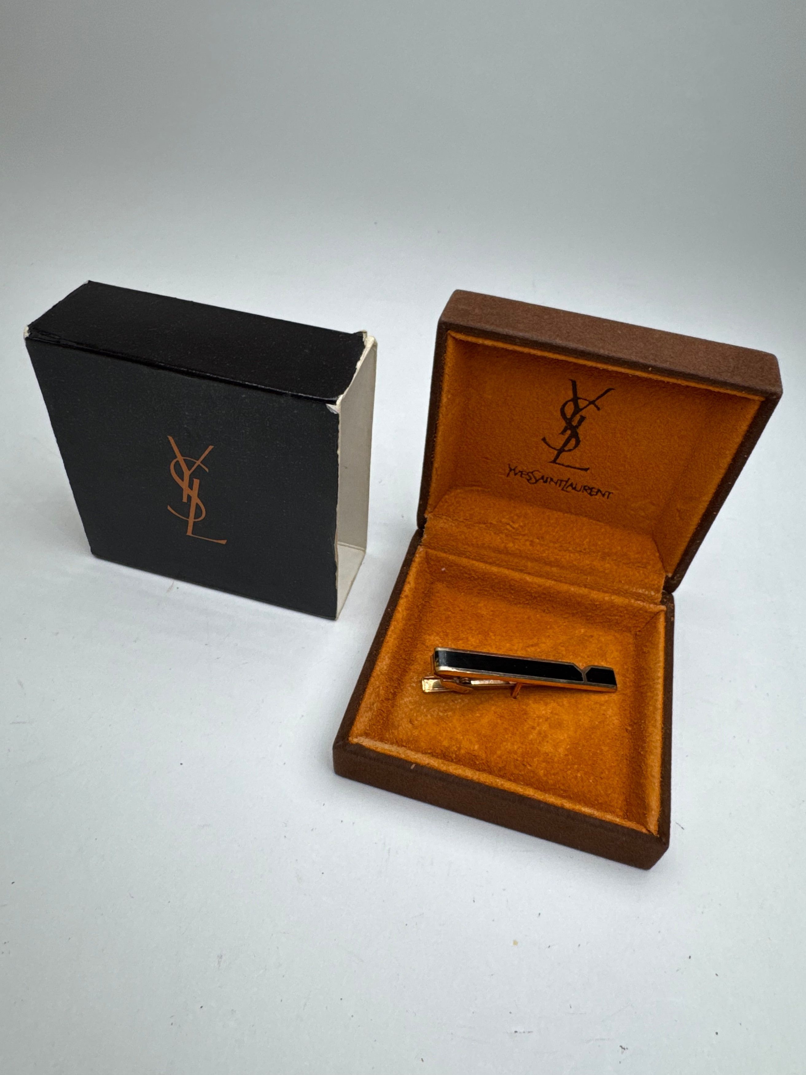 Other Vintage Yves Saint Laurent money Tie clamp black silver Size ONE SIZE - 8 Thumbnail
