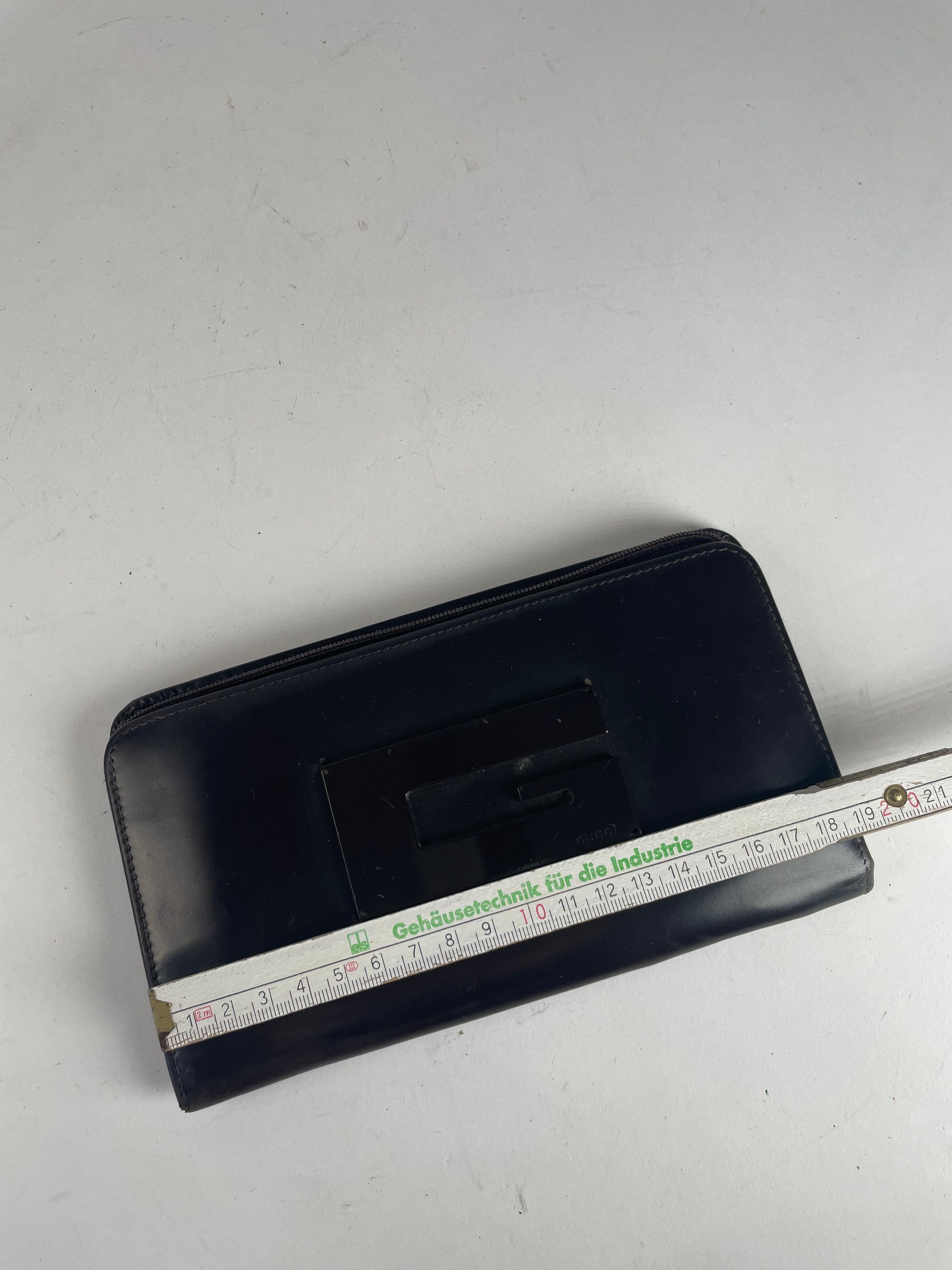 Gucci Vintage Patent Leather Wallet Brown Size ONE SIZE - 13 Thumbnail