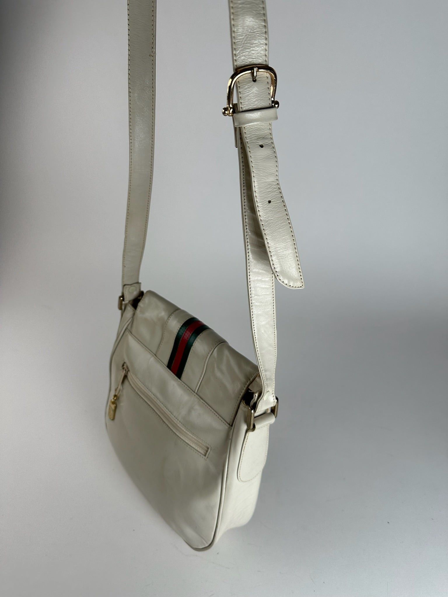 Gucci Vintage Leather bag white Size ONE SIZE - 12 Thumbnail