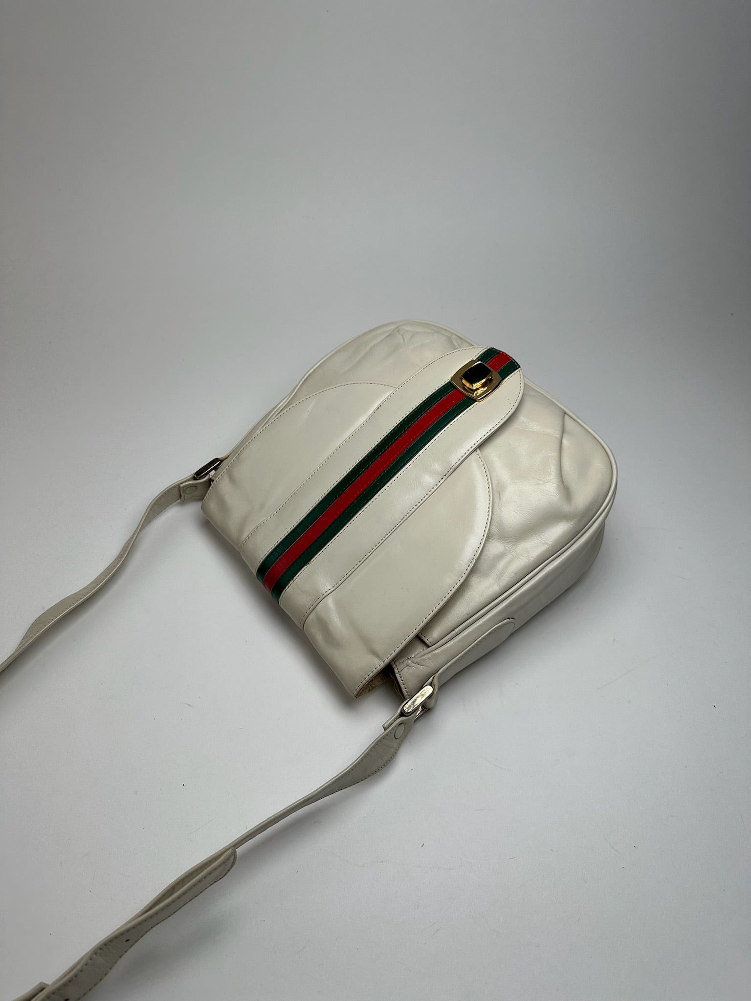 Gucci Vintage Leather bag white Size ONE SIZE - 11 Thumbnail