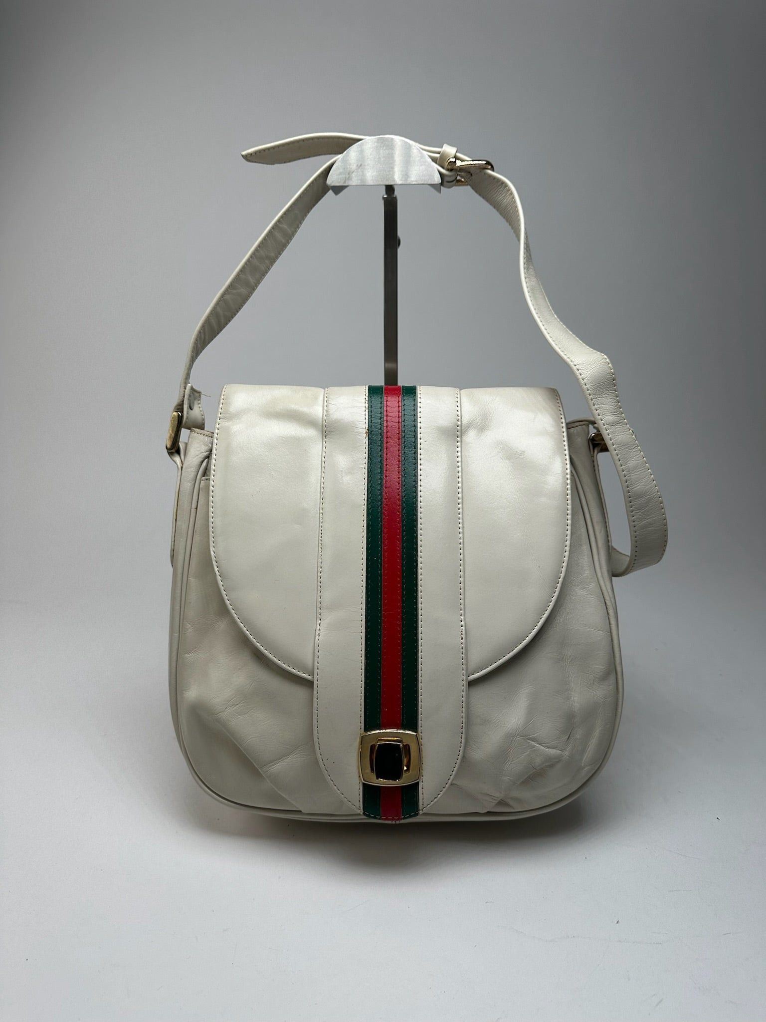 Gucci Vintage Leather bag white Size ONE SIZE - 14 Thumbnail