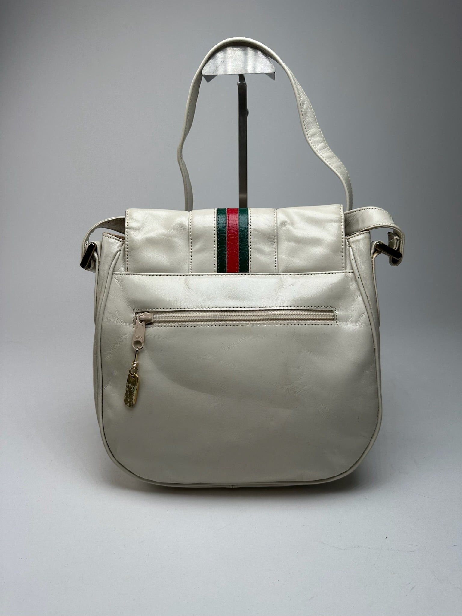 Gucci Vintage Leather bag white Size ONE SIZE - 15 Thumbnail