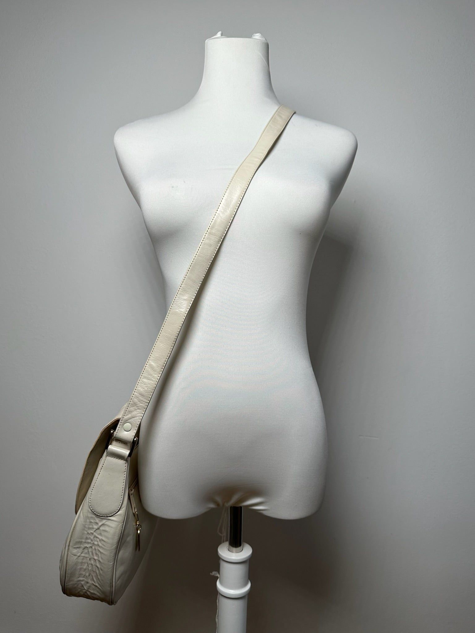Gucci Vintage Leather bag white Size ONE SIZE - 2 Thumbnail