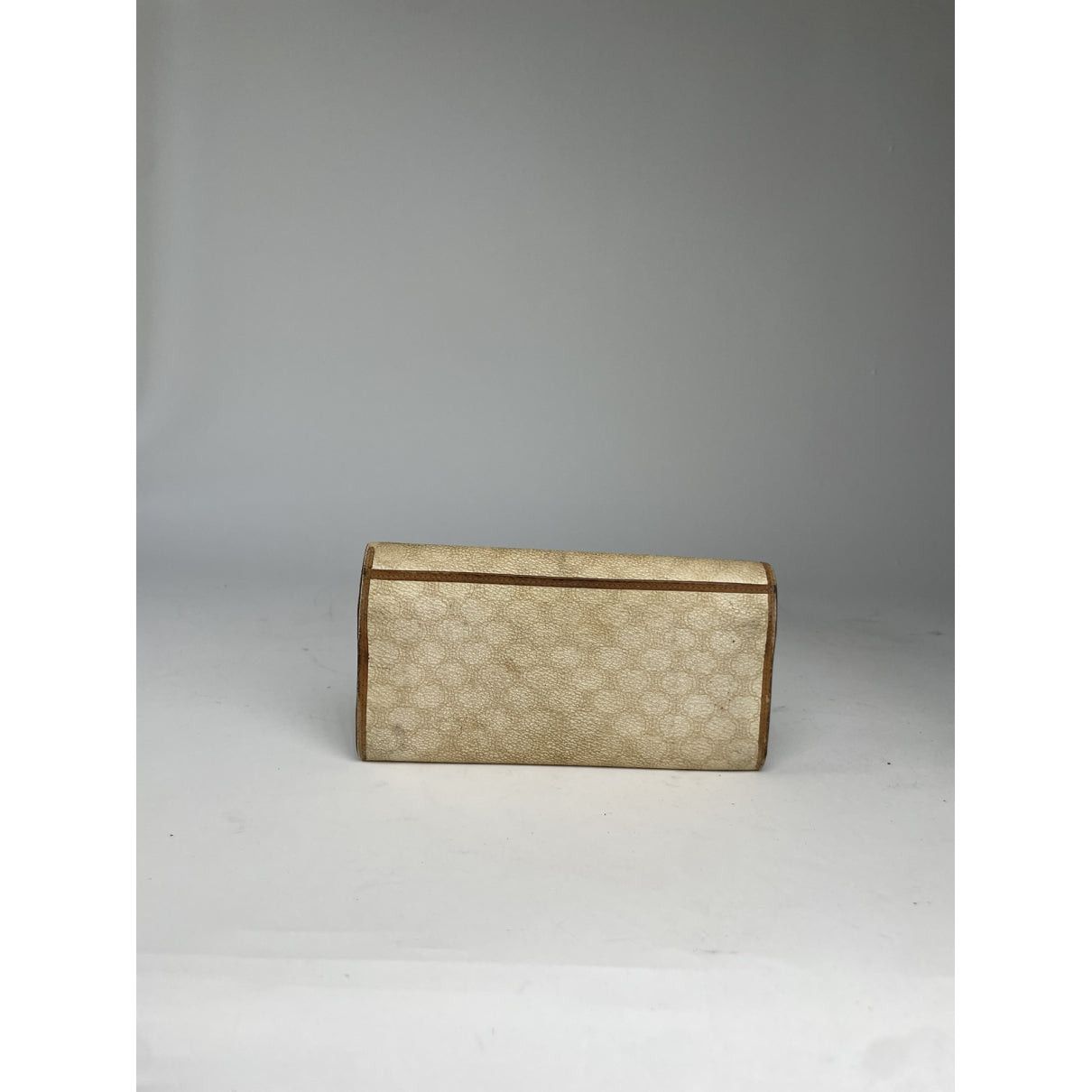 Celine Triomphe Beige Leather Wallet Size ONE SIZE - 2 Thumbnail
