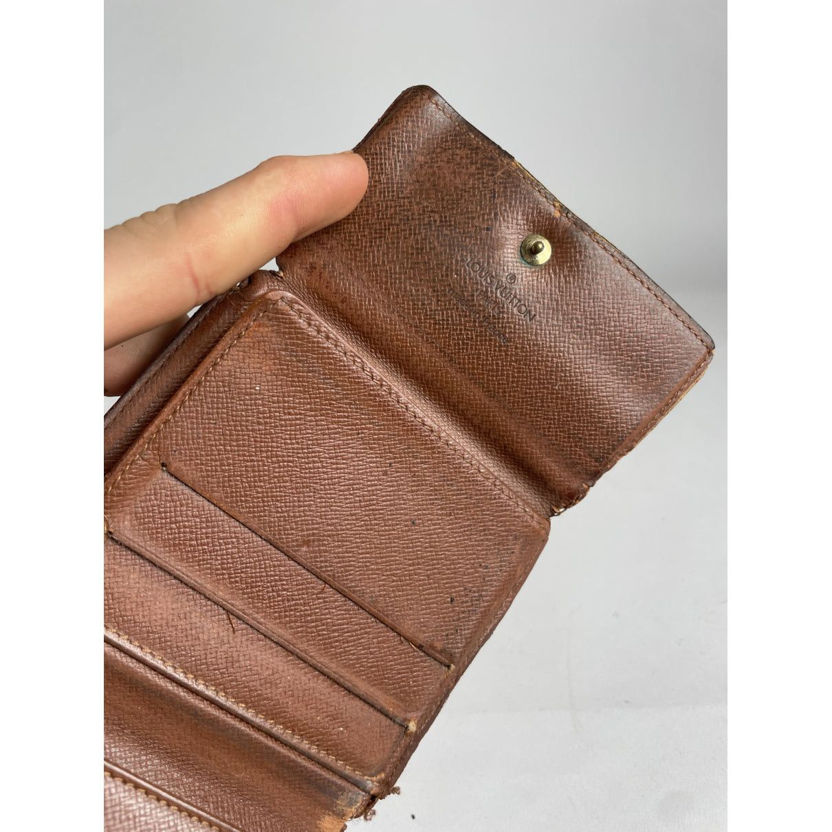 Louis Vuitton Retiro Brown Leather Wallet Size ONE SIZE - 5 Thumbnail