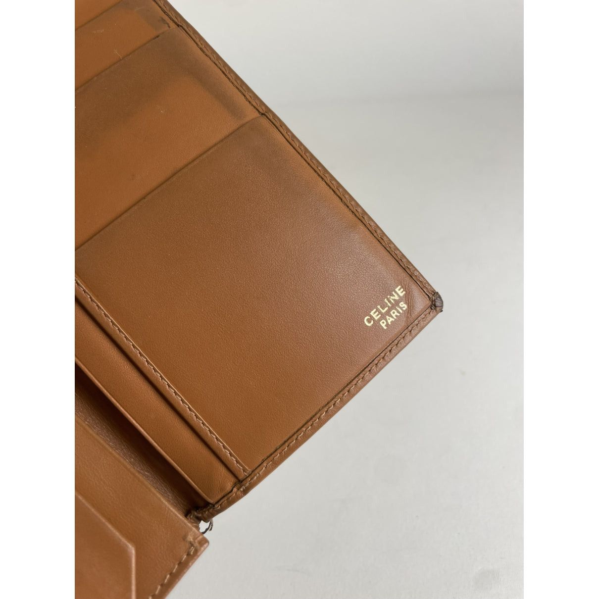 Celine Brown Leather Purse Size ONE SIZE - 5 Thumbnail