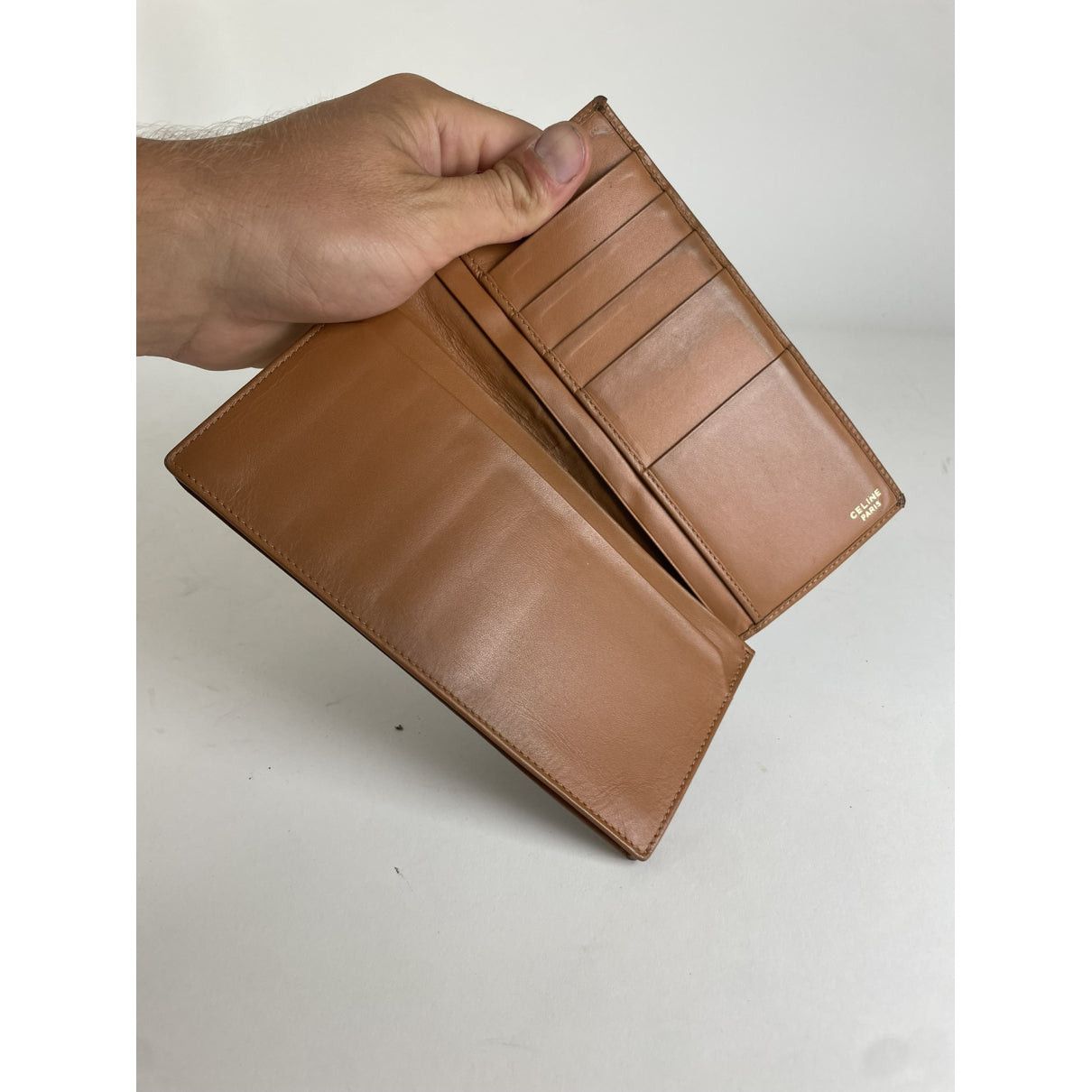 Celine Brown Leather Purse Size ONE SIZE - 4 Thumbnail