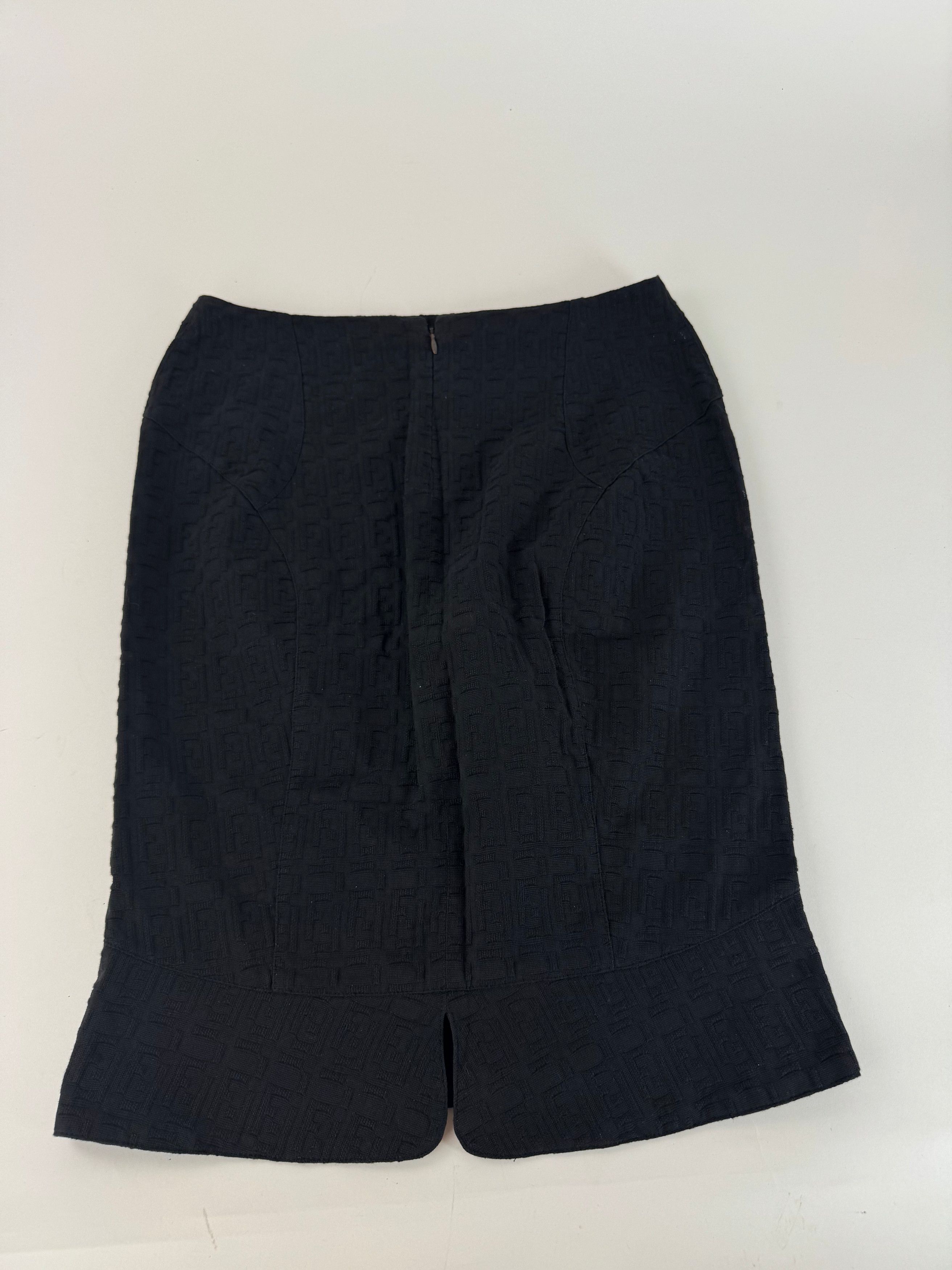 Fendi Vintage Roma Monogram Canvas skirt m Size 27" / US 4 / IT 40 - 9 Thumbnail
