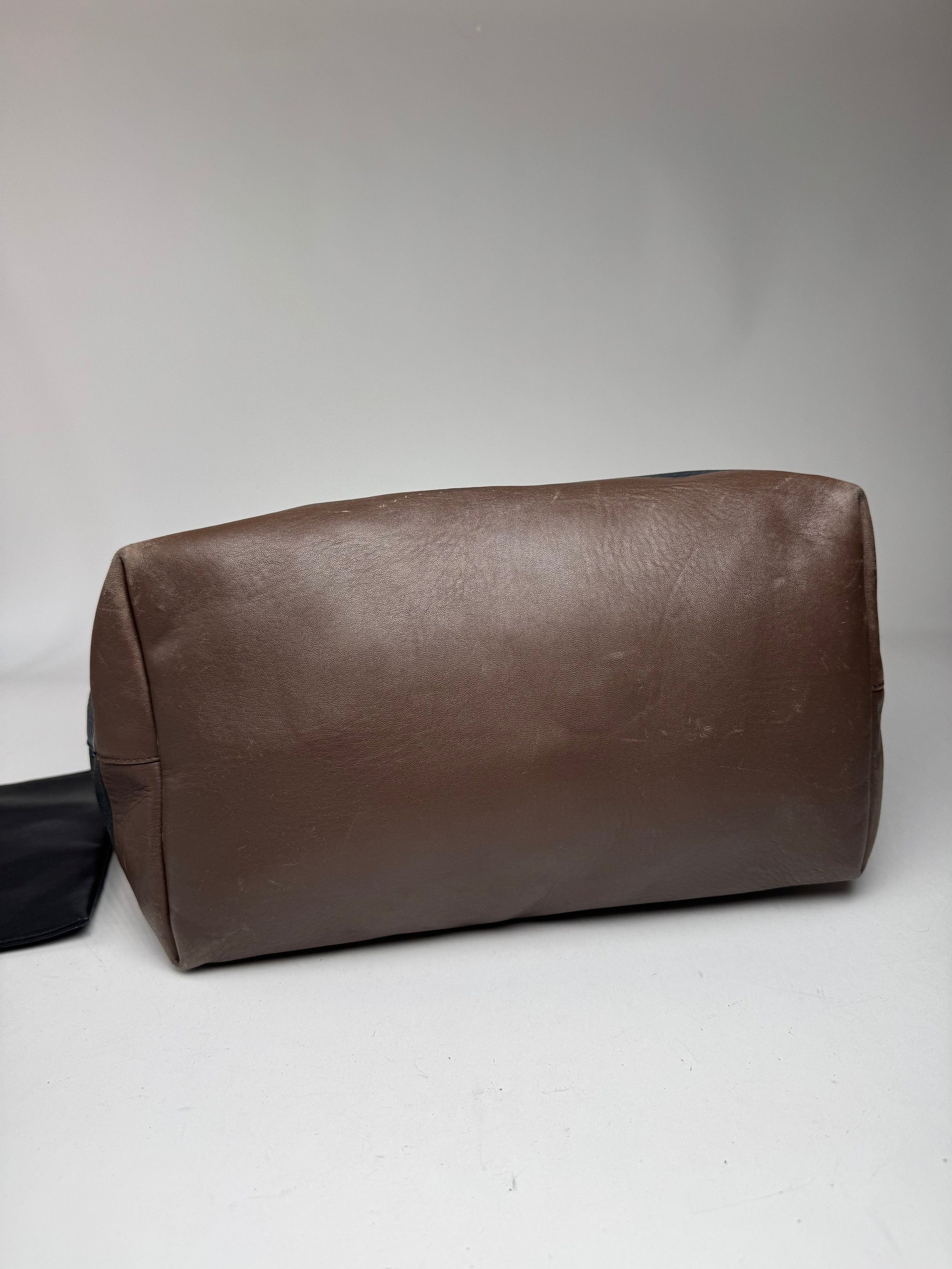 Marni Vintage Leather Bag Marine Black Brown Size ONE SIZE - 8 Thumbnail