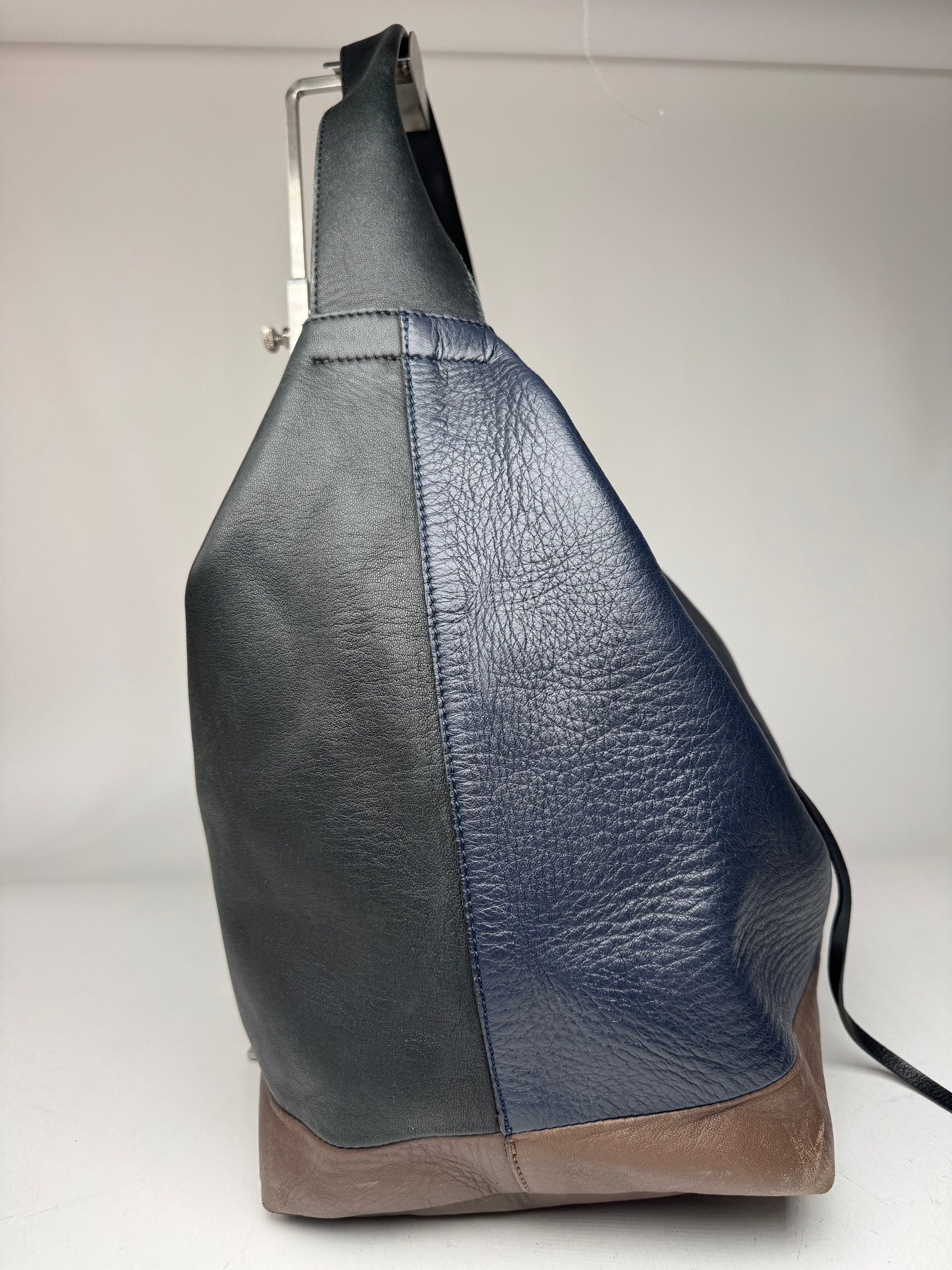 Marni Vintage Leather Bag Marine Black Brown Size ONE SIZE - 12 Thumbnail