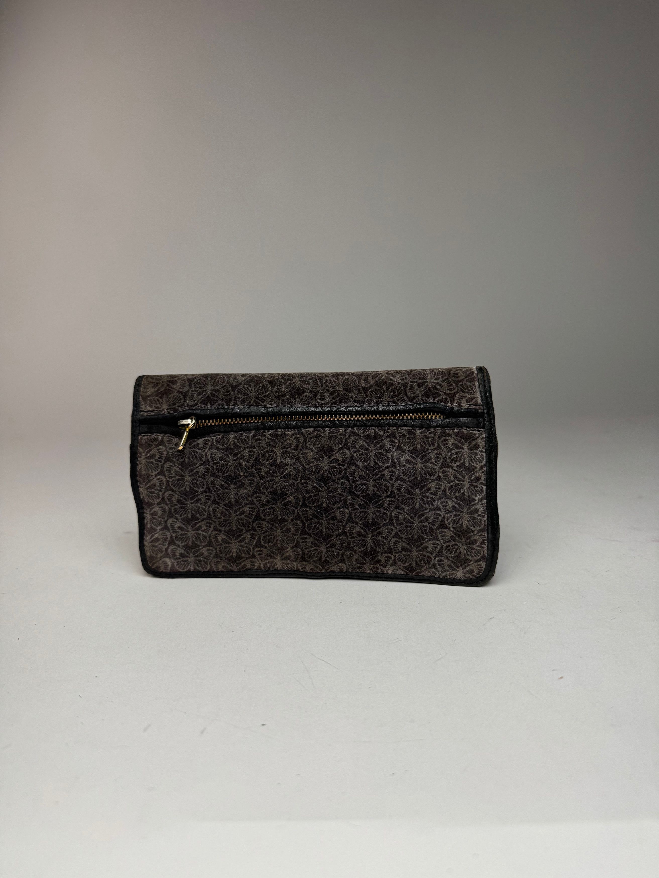 Bottega Veneta Vintage Wool monogram clutch butterfly Size ONE SIZE - 6 Thumbnail