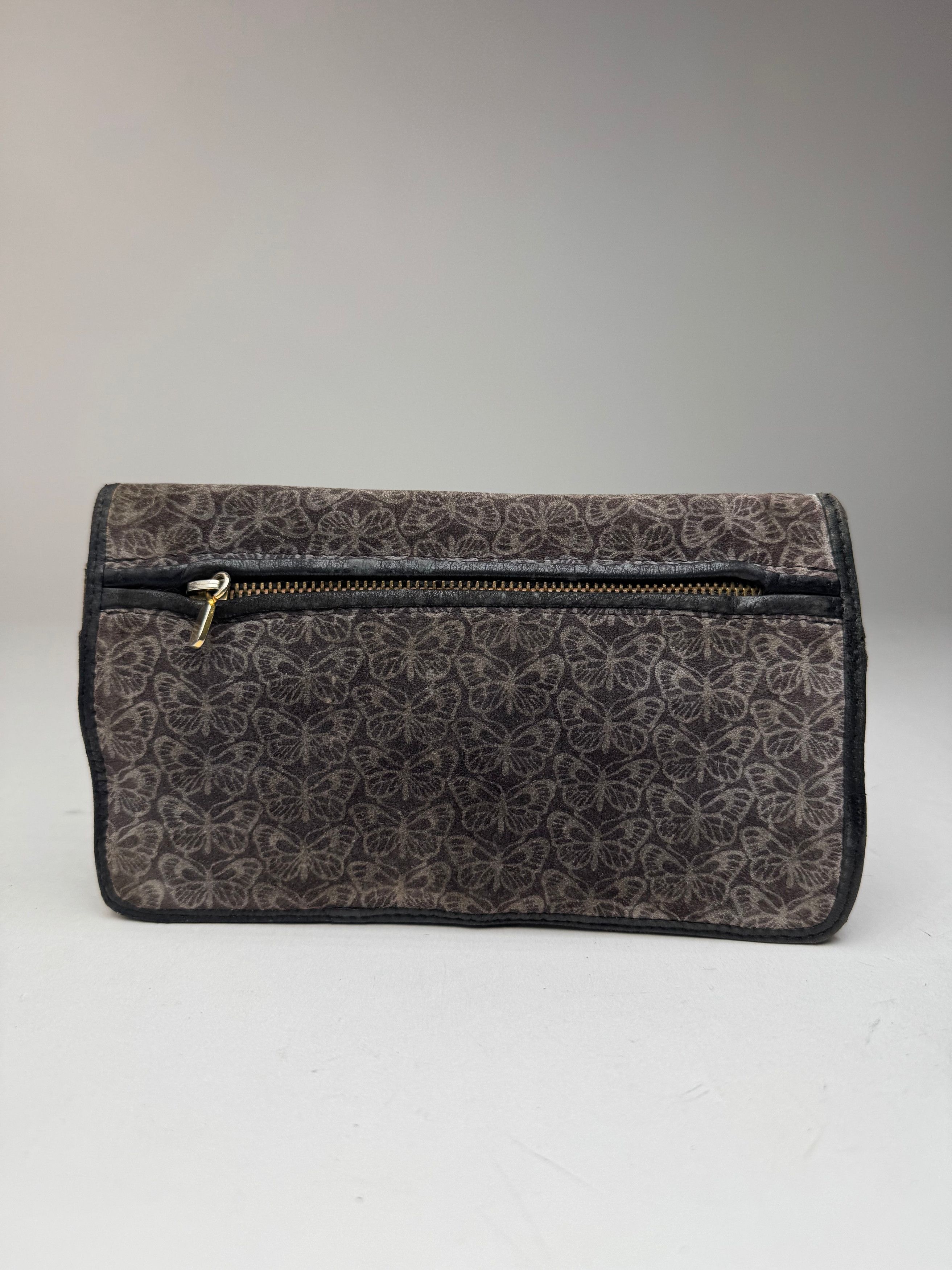 Bottega Veneta Vintage Wool monogram clutch butterfly Size ONE SIZE - 7 Thumbnail