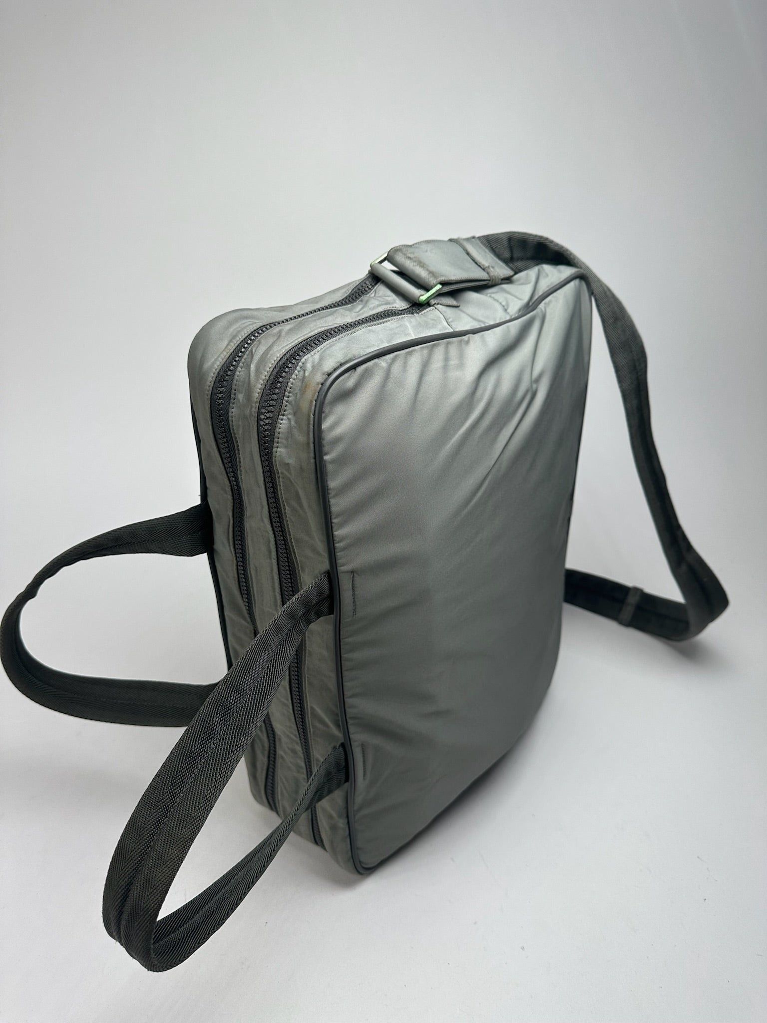 Prada Vintage Sport 2 Way Bag Gray Size ONE SIZE - 8 Thumbnail