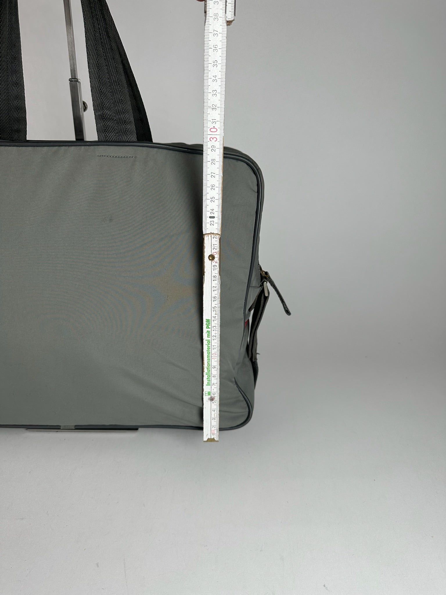 Prada Vintage Sport 2 Way Bag Gray Size ONE SIZE - 13 Thumbnail