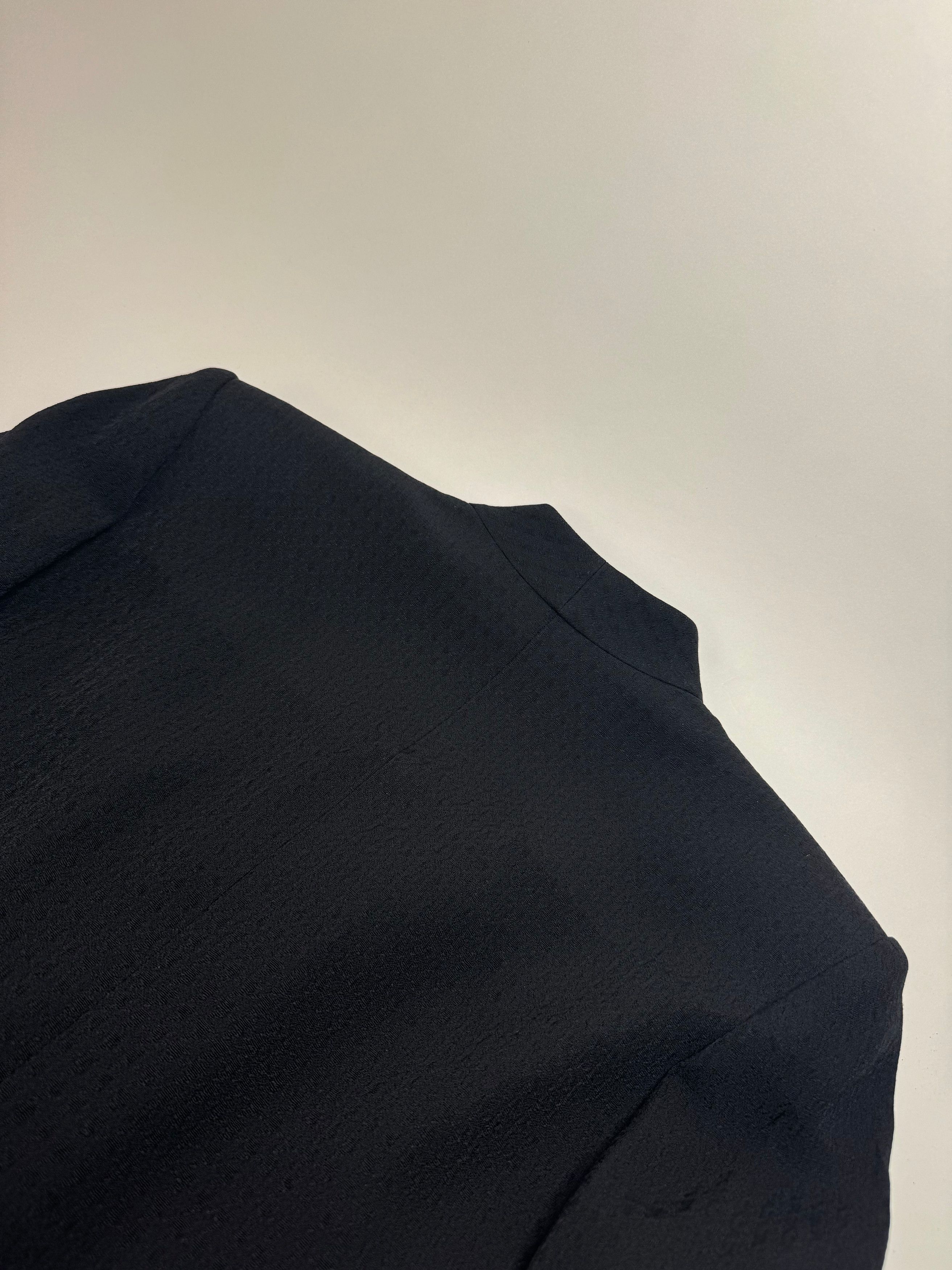 Givenchy Vintage Wool Blazer / Short Trenchcoat M/L black Size M / US 6-8 / IT 42-44 - 12 Thumbnail
