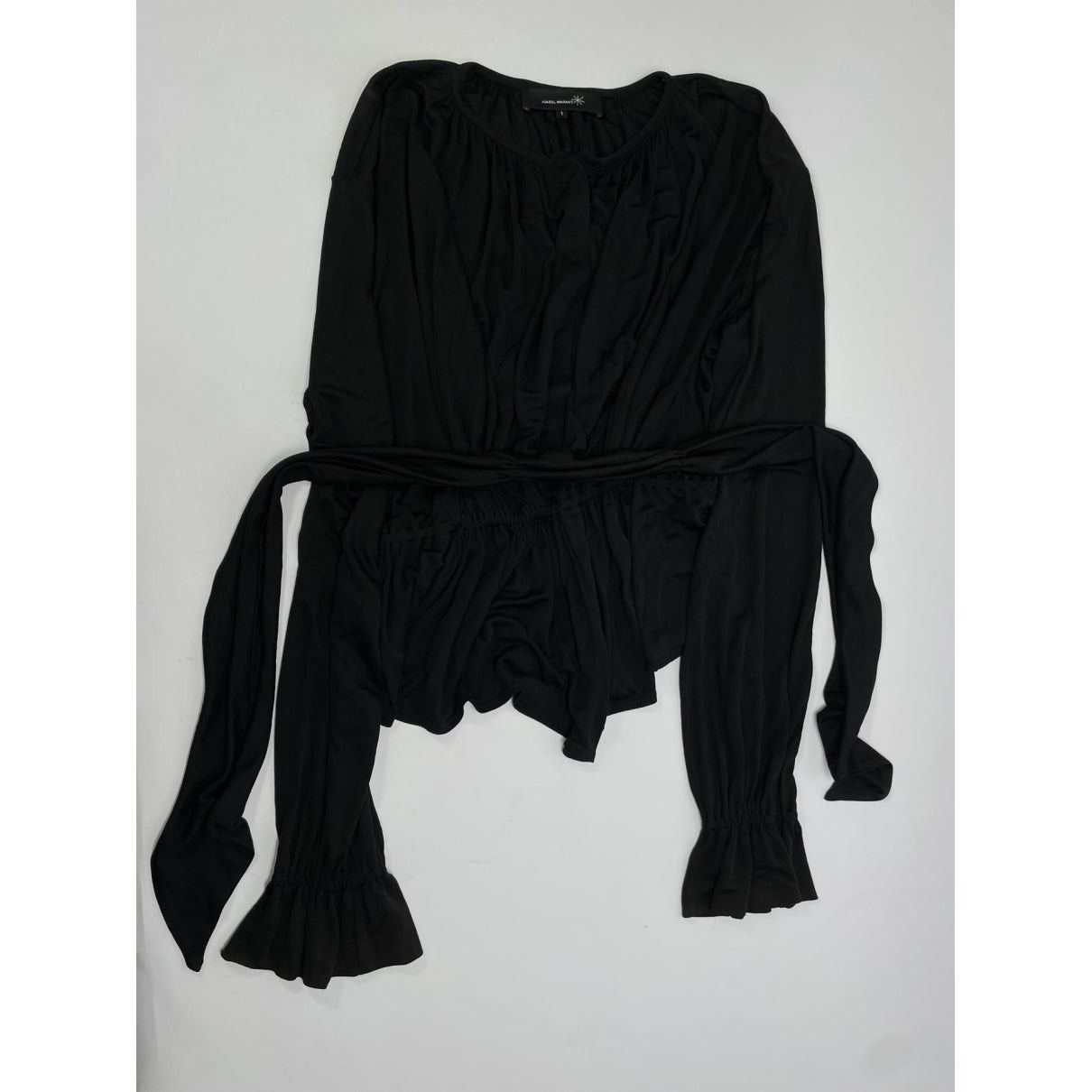 Isabel Marant Black Polyamide Trench Coat Size M / US 6-8 / IT 42-44 - 2 Thumbnail