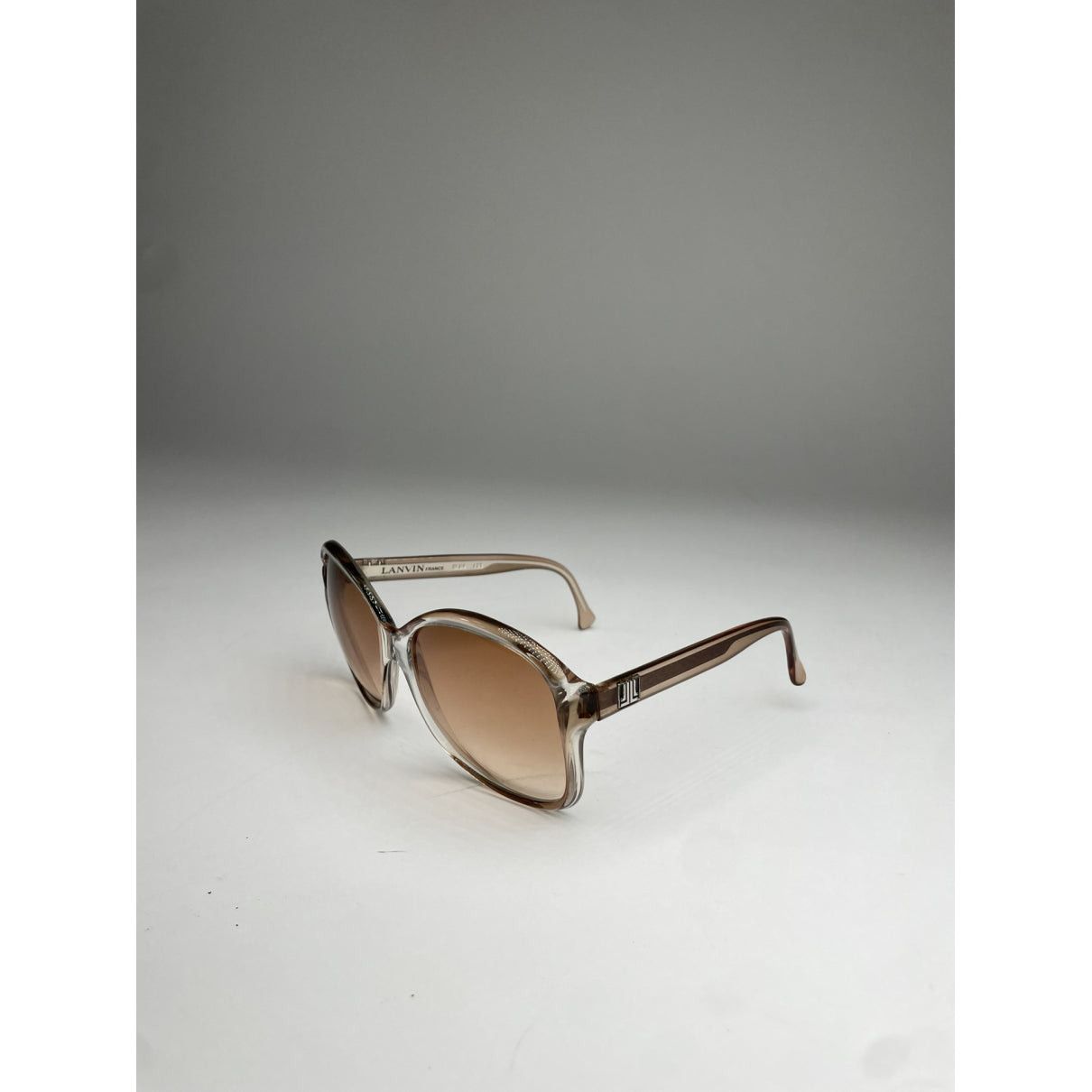Lanvin Brown Plastic Sunglasses Size ONE SIZE - 4 Thumbnail