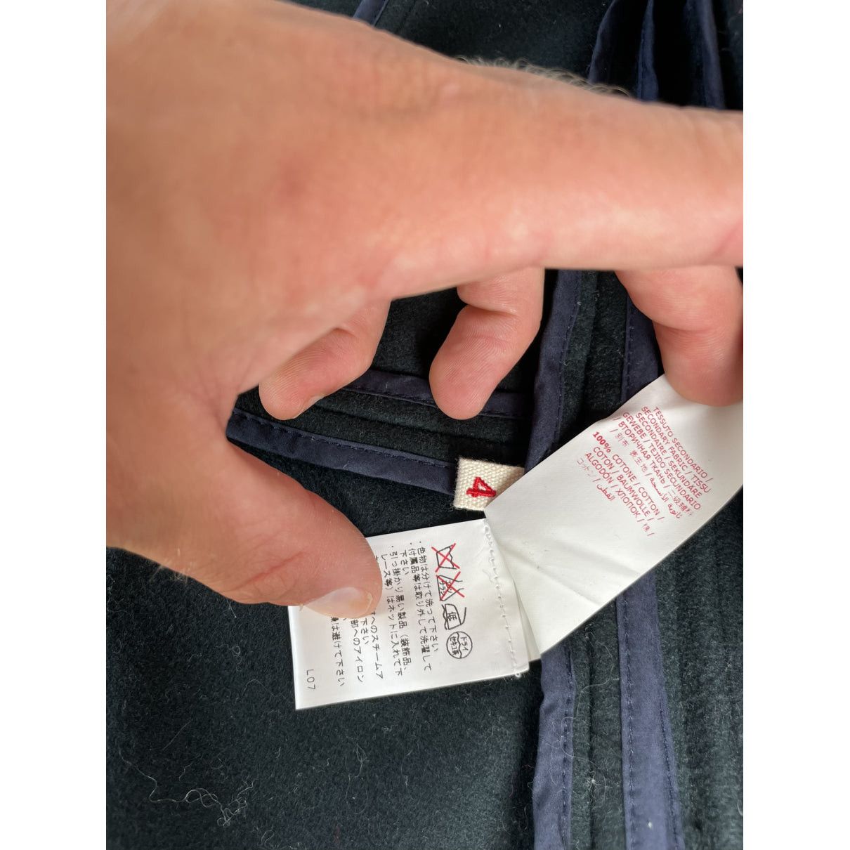 Marni Navy Cotton Jacket Size XXS / US 00 / IT 34 - 3 Thumbnail