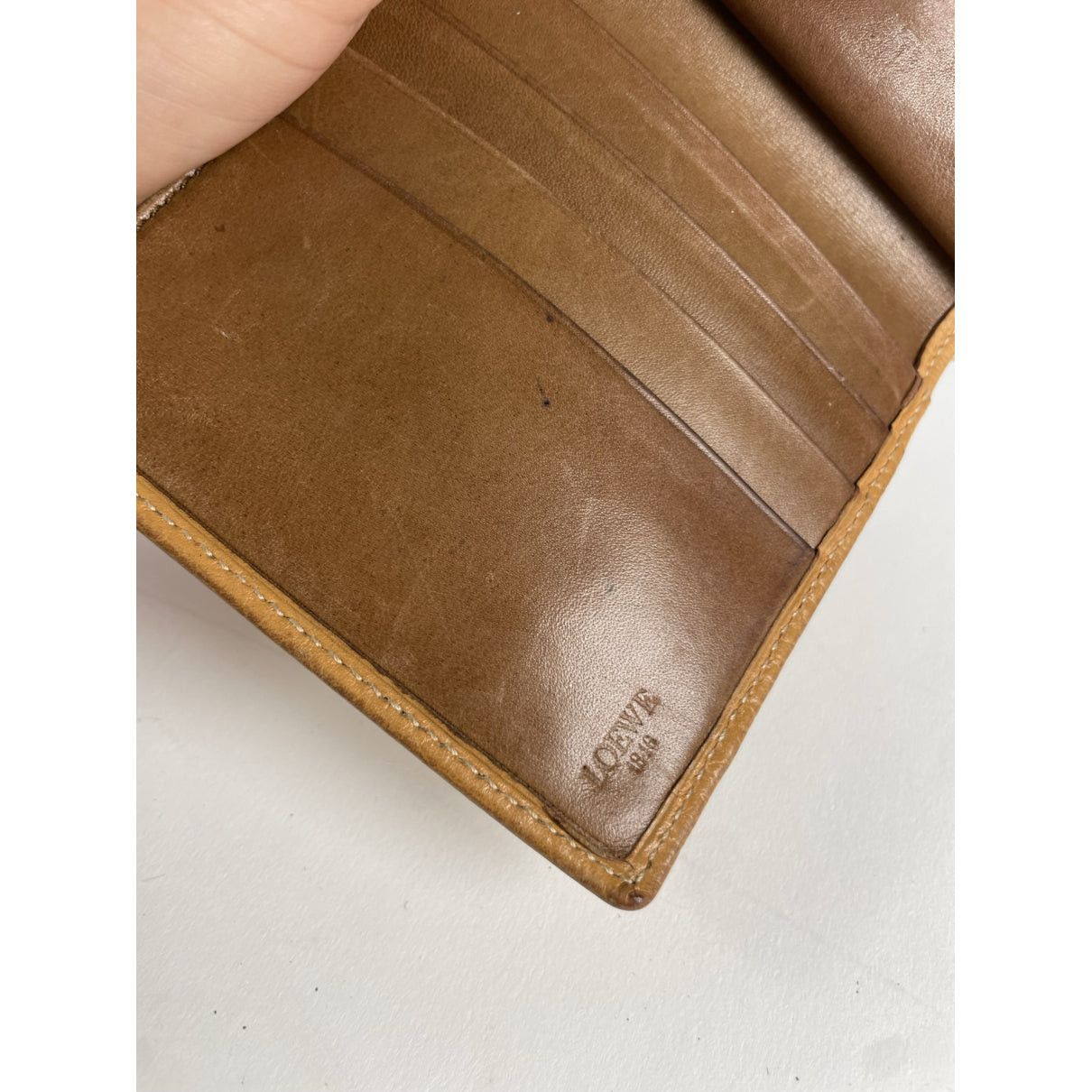 Loewe Orange Leather Wallet Size ONE SIZE - 5 Thumbnail