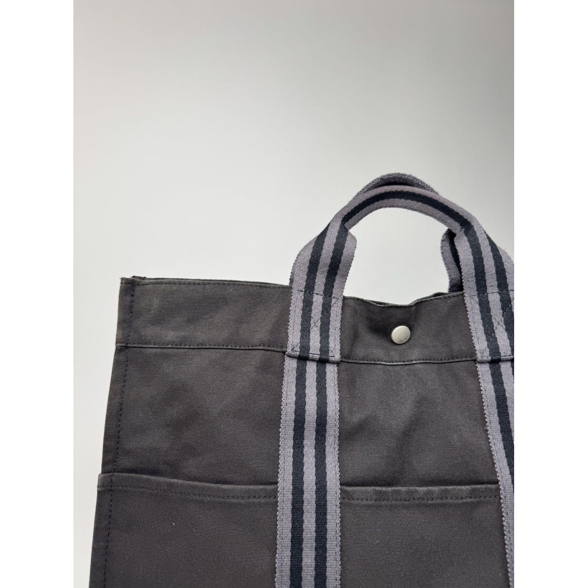 Other Hermès Black Cotton Handbag Size ONE SIZE - 2 Thumbnail