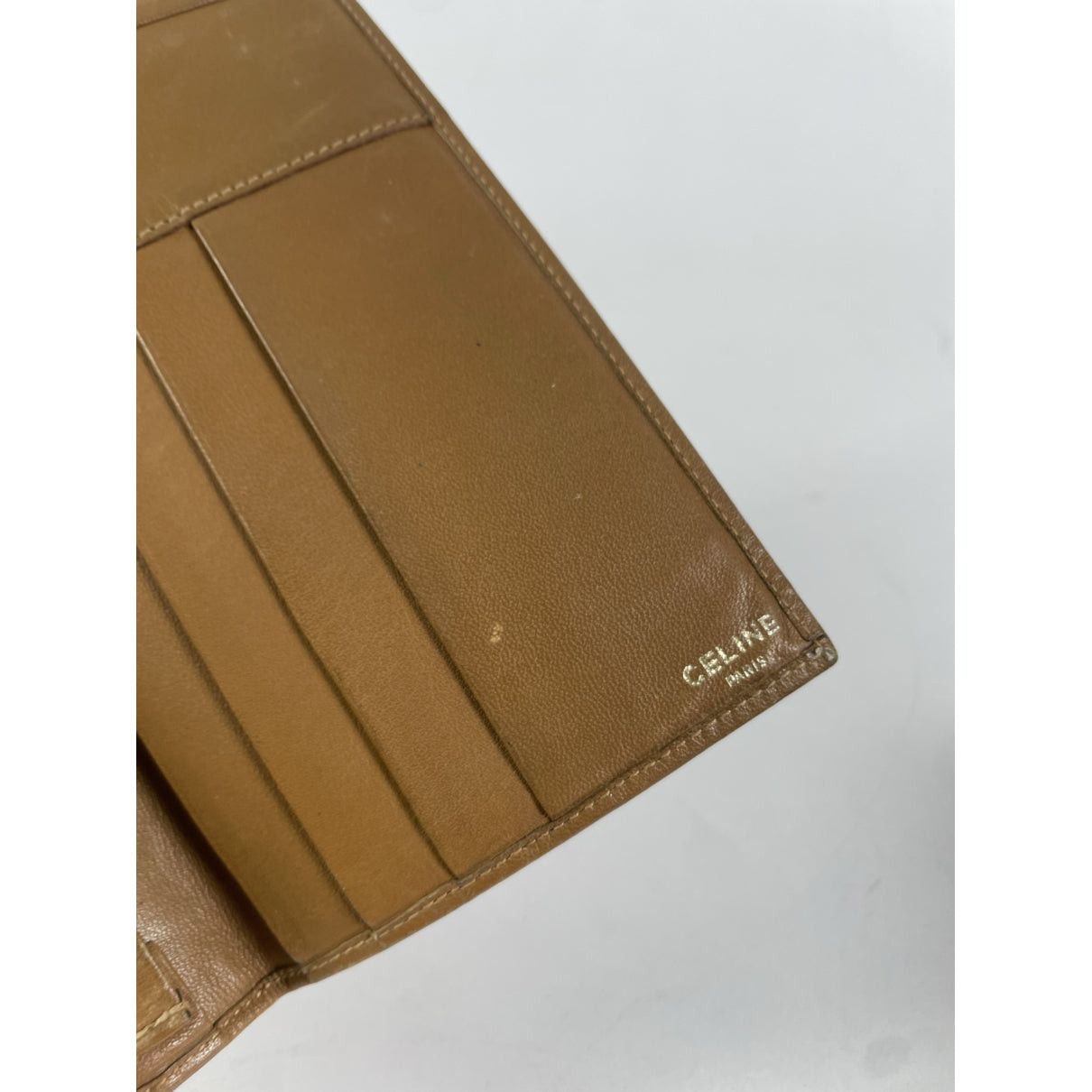 Celine Beige Leather Purse Size ONE SIZE - 5 Thumbnail
