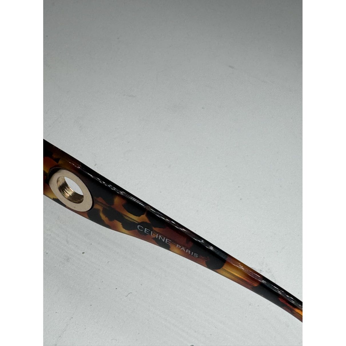 Celine Brown Plastic Sunglasses Size ONE SIZE - 4 Thumbnail