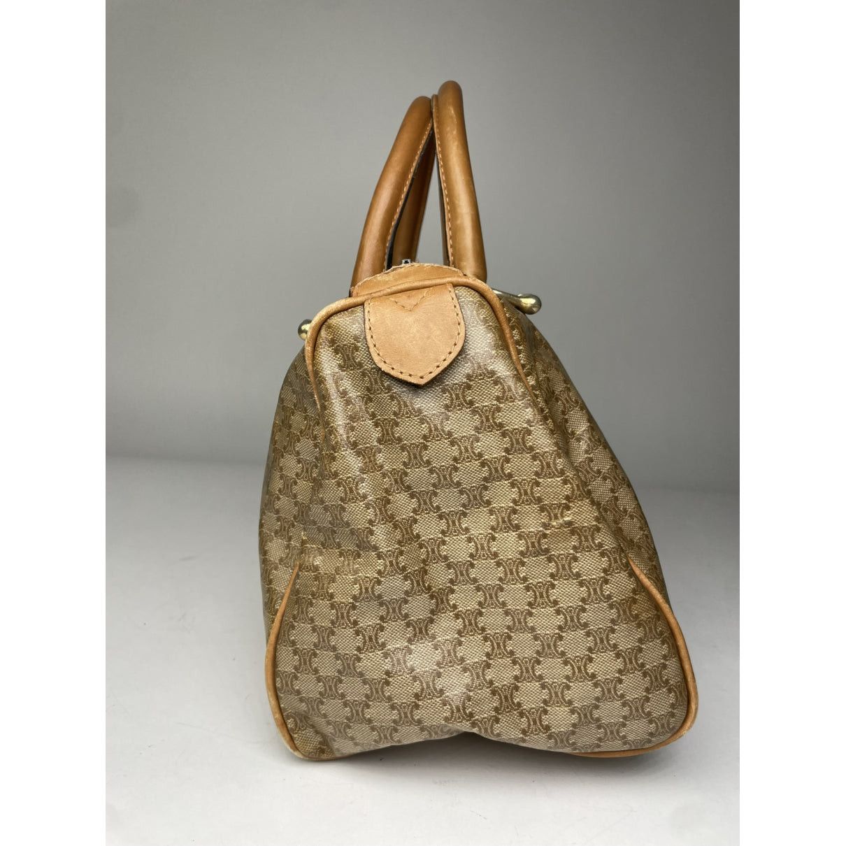 Celine Brown Leather Handbag Size ONE SIZE - 5 Thumbnail