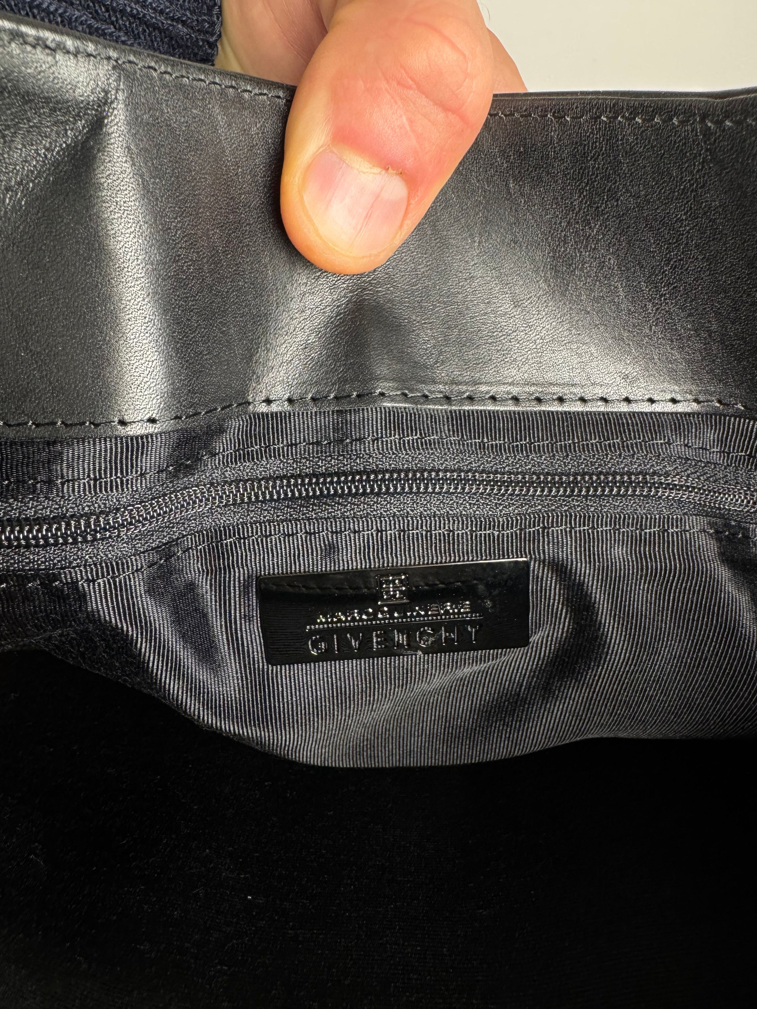 Givenchy Vintage Whip leather Bag black Size ONE SIZE - 7 Thumbnail