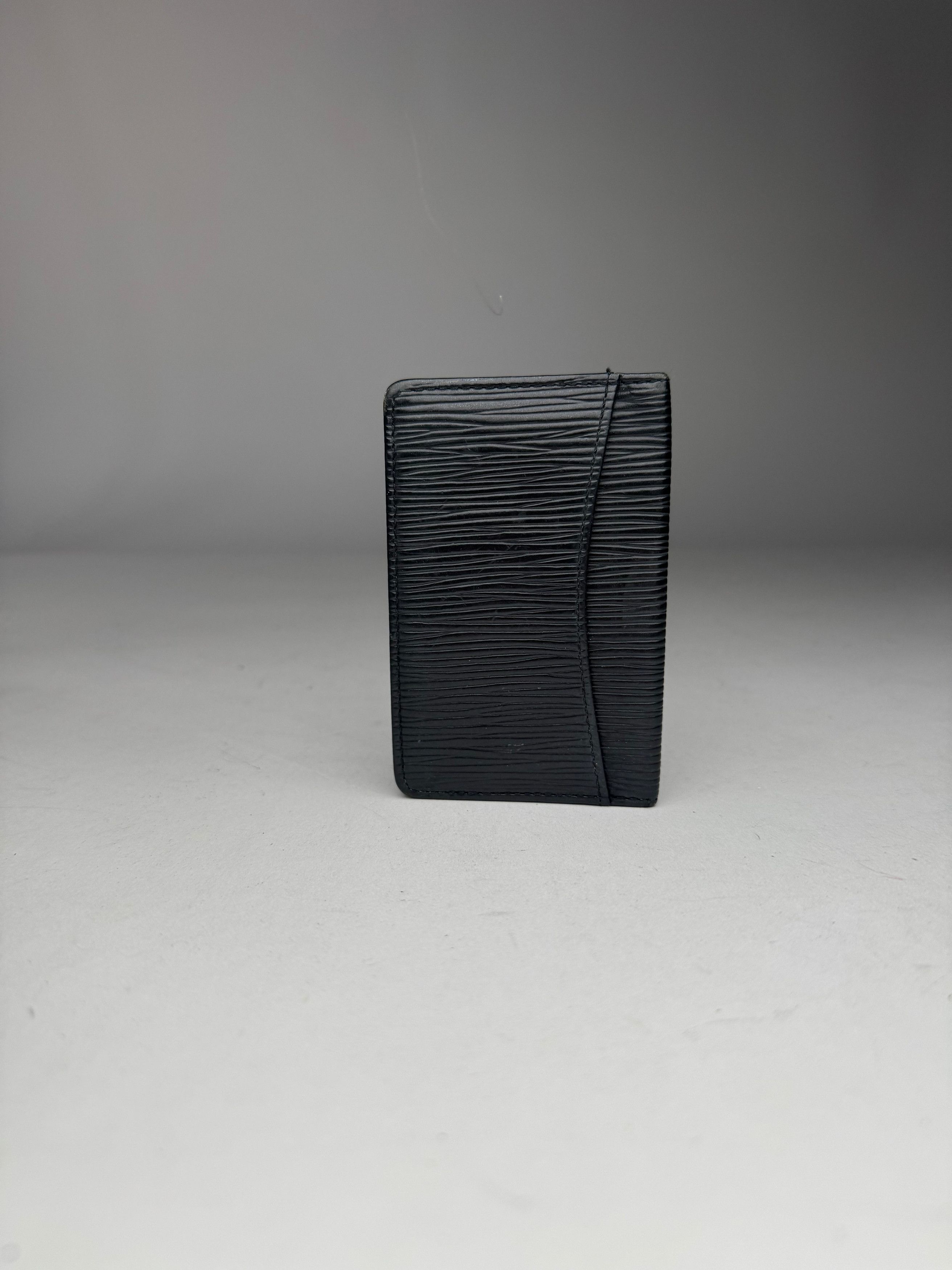 Louis Vuitton Vintage EPI Leather Card Holder Black Size ONE SIZE - 3 Thumbnail