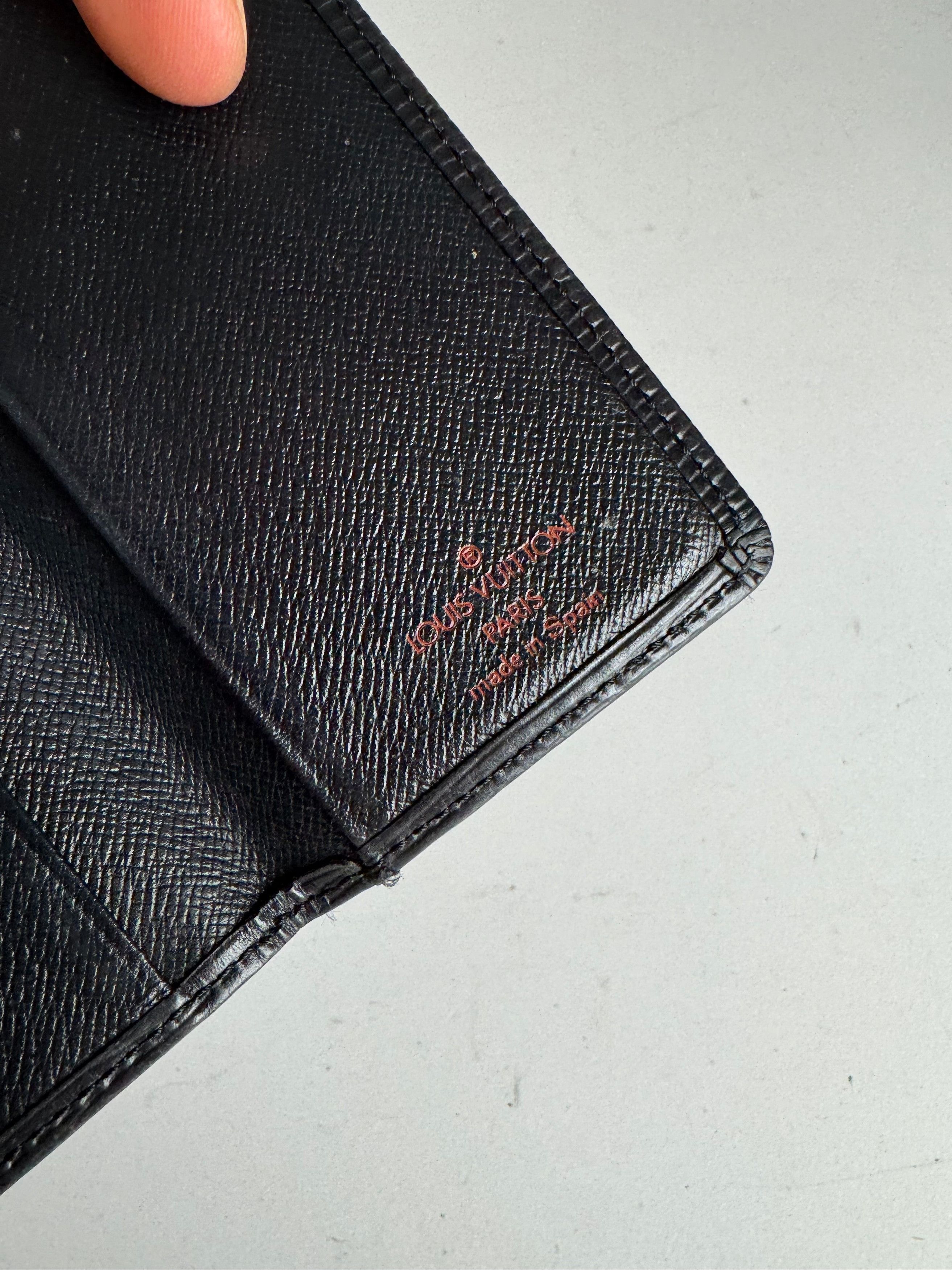 Louis Vuitton Vintage EPI Leather Card Holder Black Size ONE SIZE - 7 Thumbnail