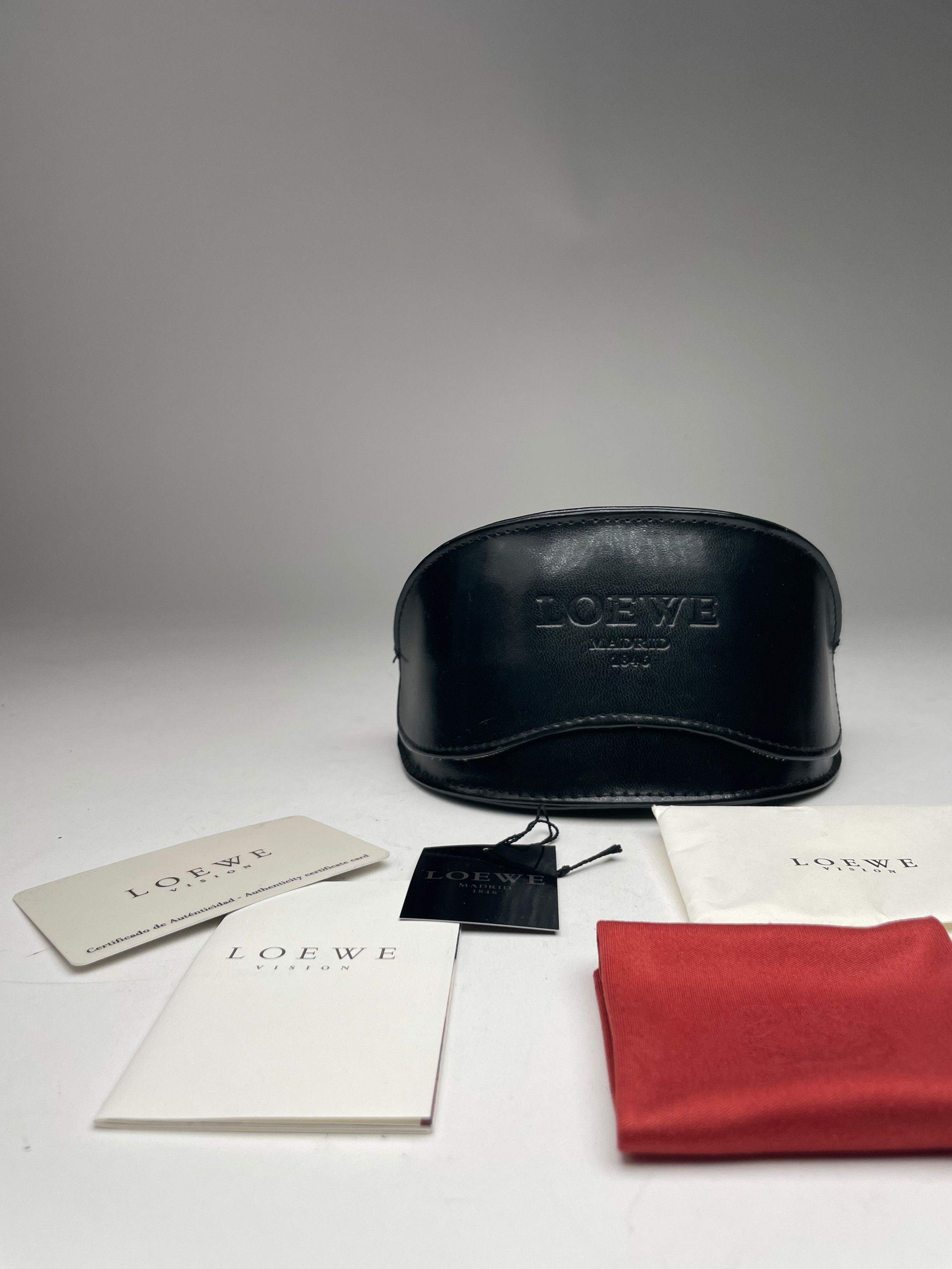 Loewe Vintage Madrid Overd Sunglasses Brown Size ONE SIZE - 9 Thumbnail