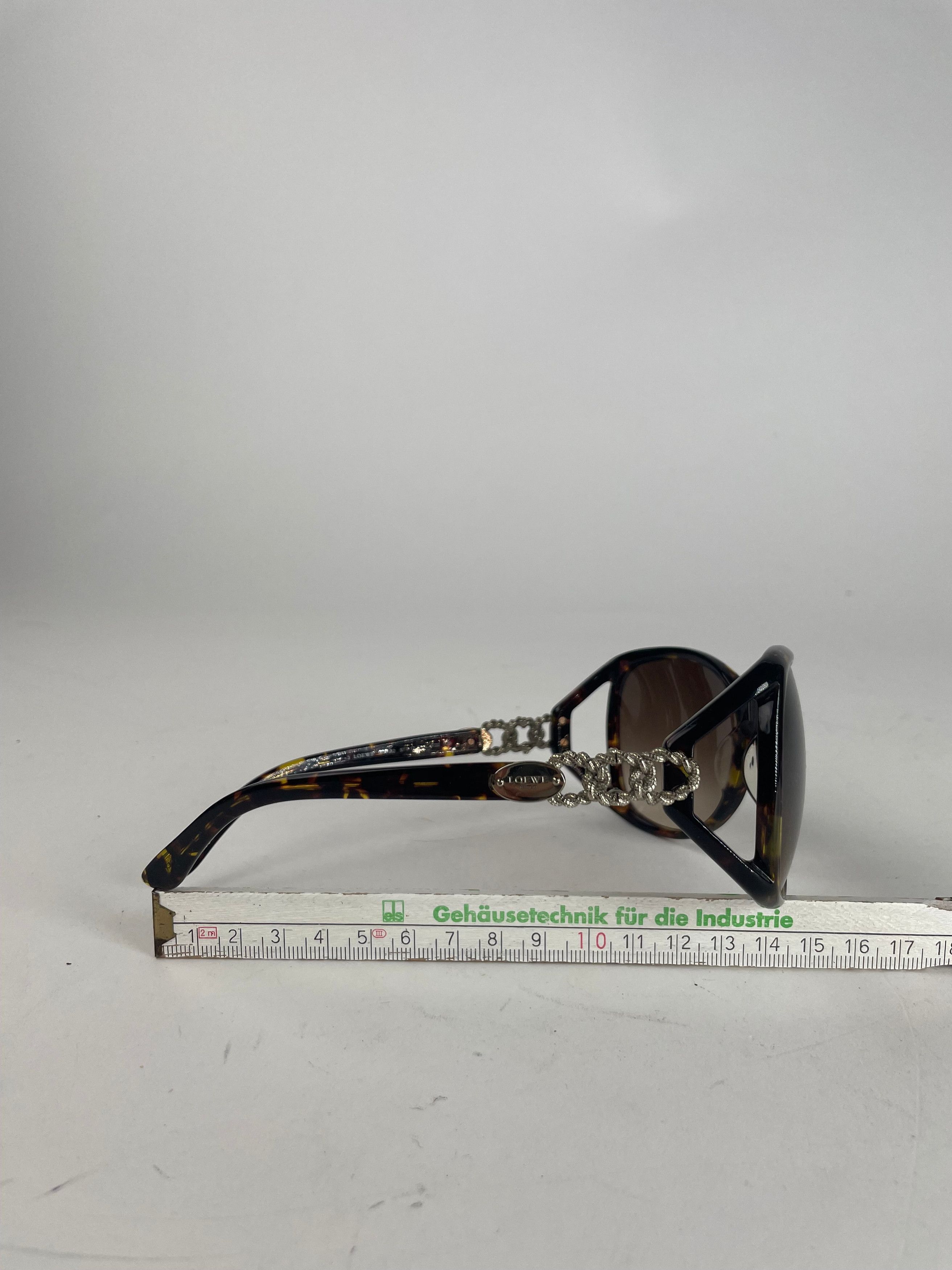 Loewe Vintage Madrid Overd Sunglasses Brown Size ONE SIZE - 3 Thumbnail