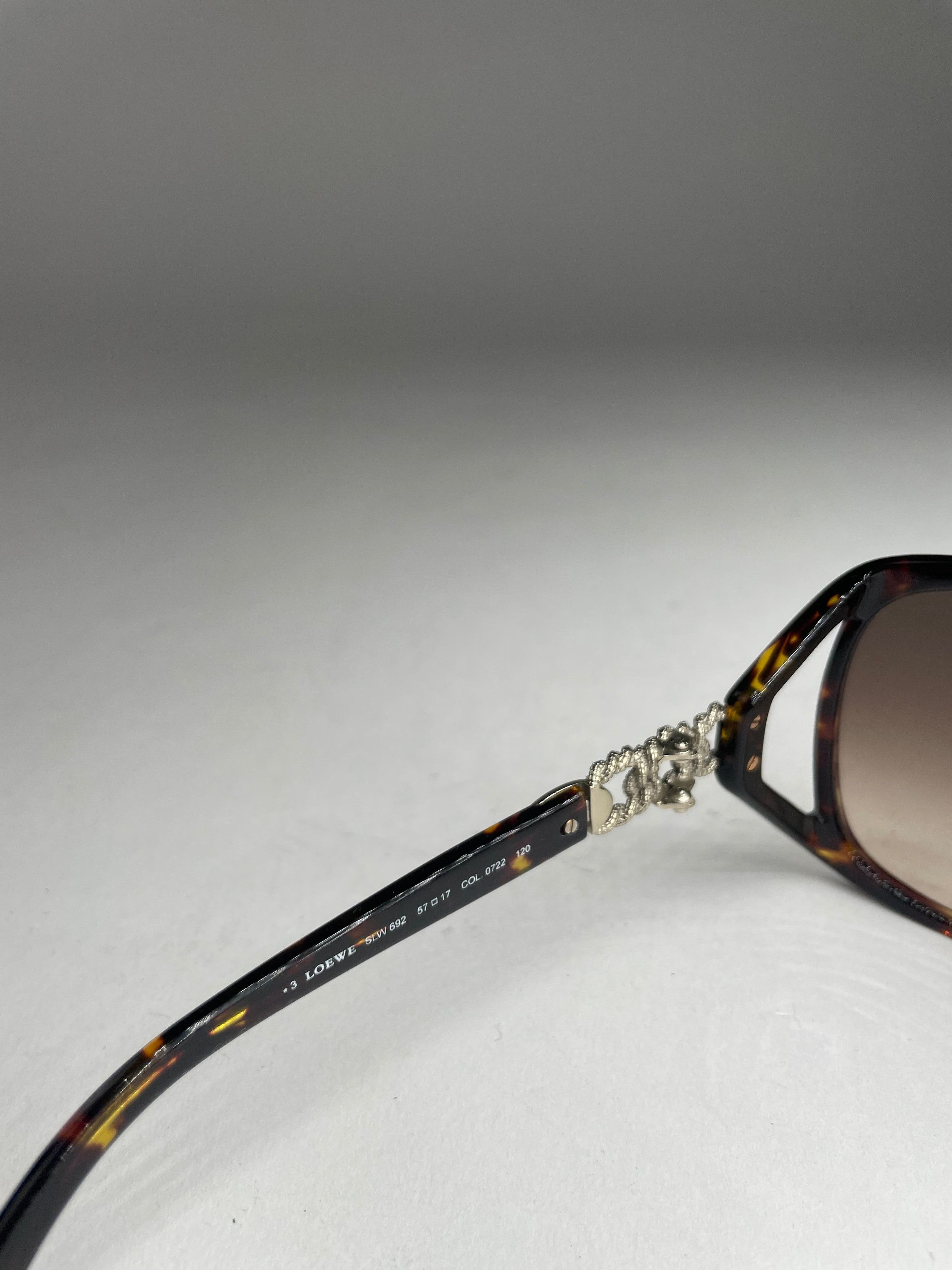 Loewe Vintage Madrid Overd Sunglasses Brown Size ONE SIZE - 13 Thumbnail