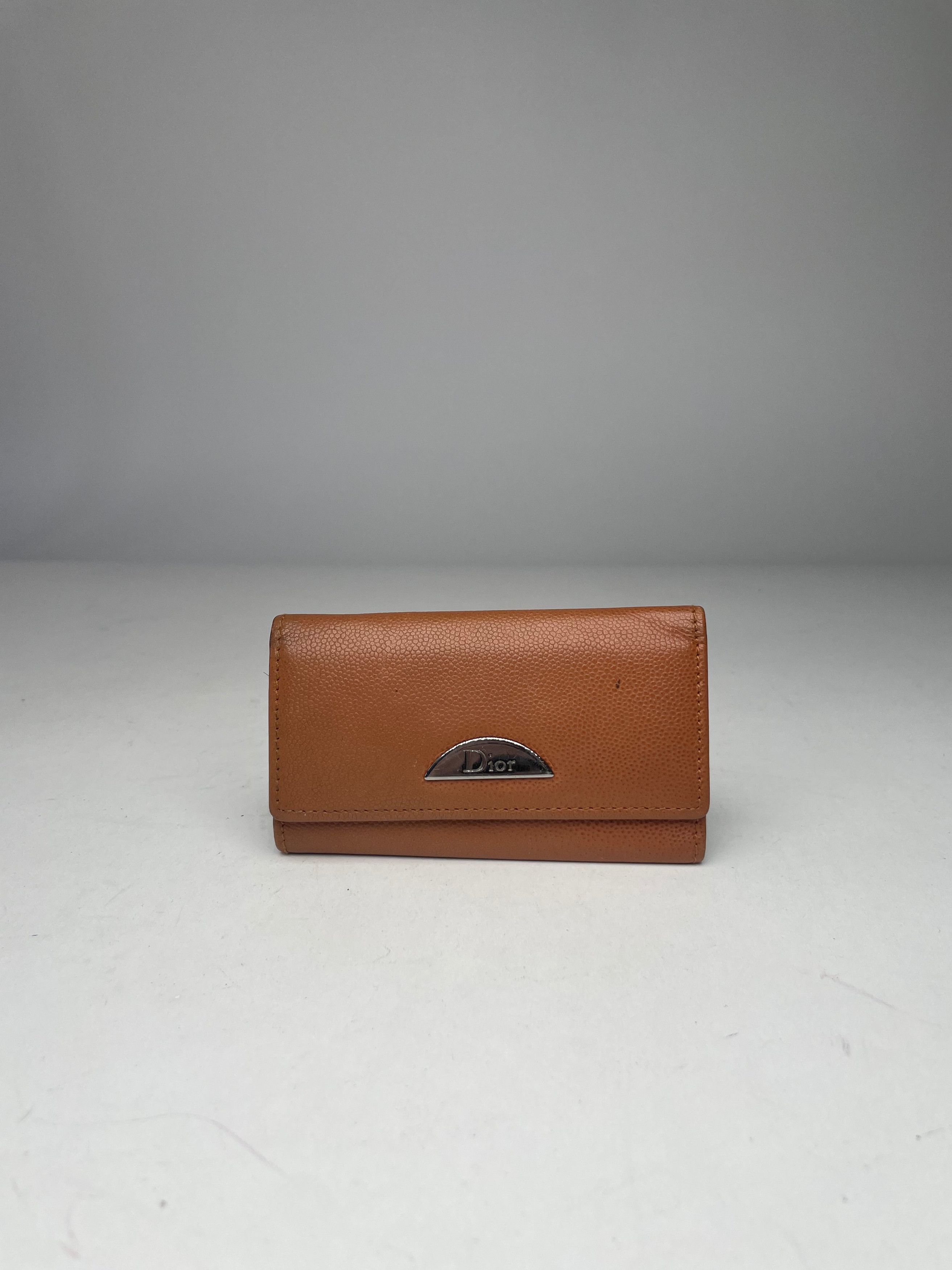 Dior Vintage Leather Key Holder Brown Size ONE SIZE - 9 Thumbnail
