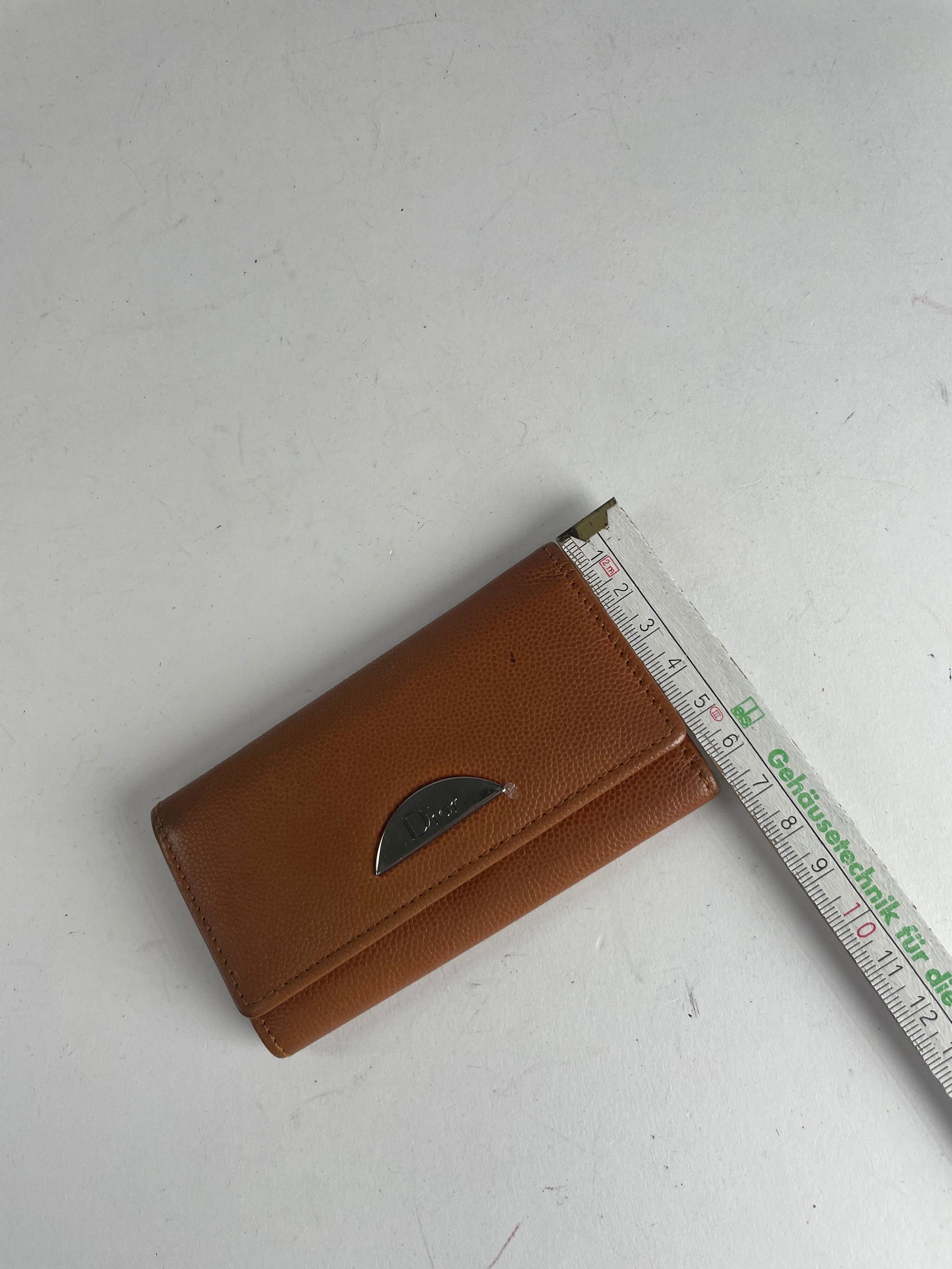 Dior Vintage Leather Key Holder Brown Size ONE SIZE - 11 Thumbnail